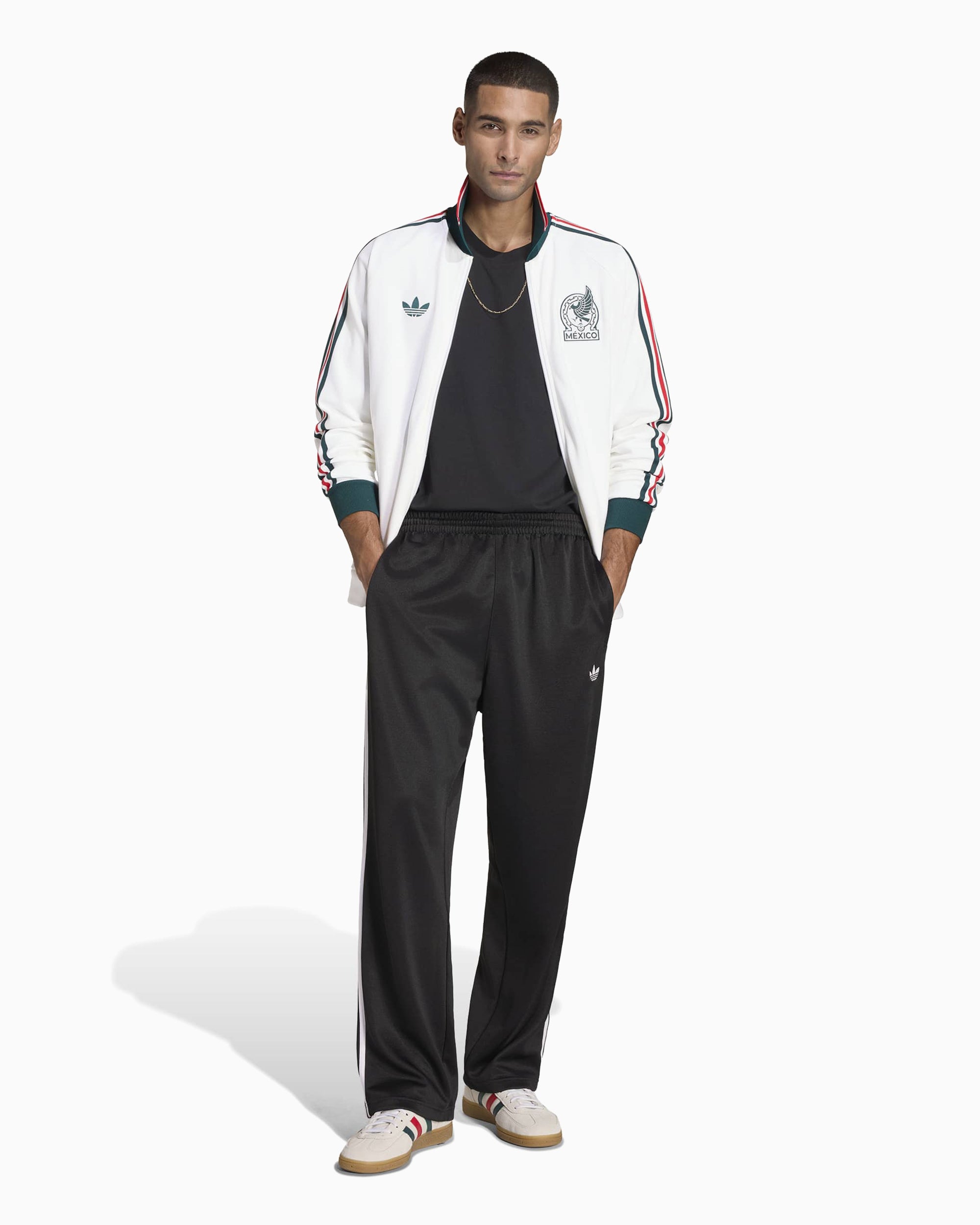 Jackets Coats adidas Originals Mexico Football Logo Men's Track Jacket - JZ6462