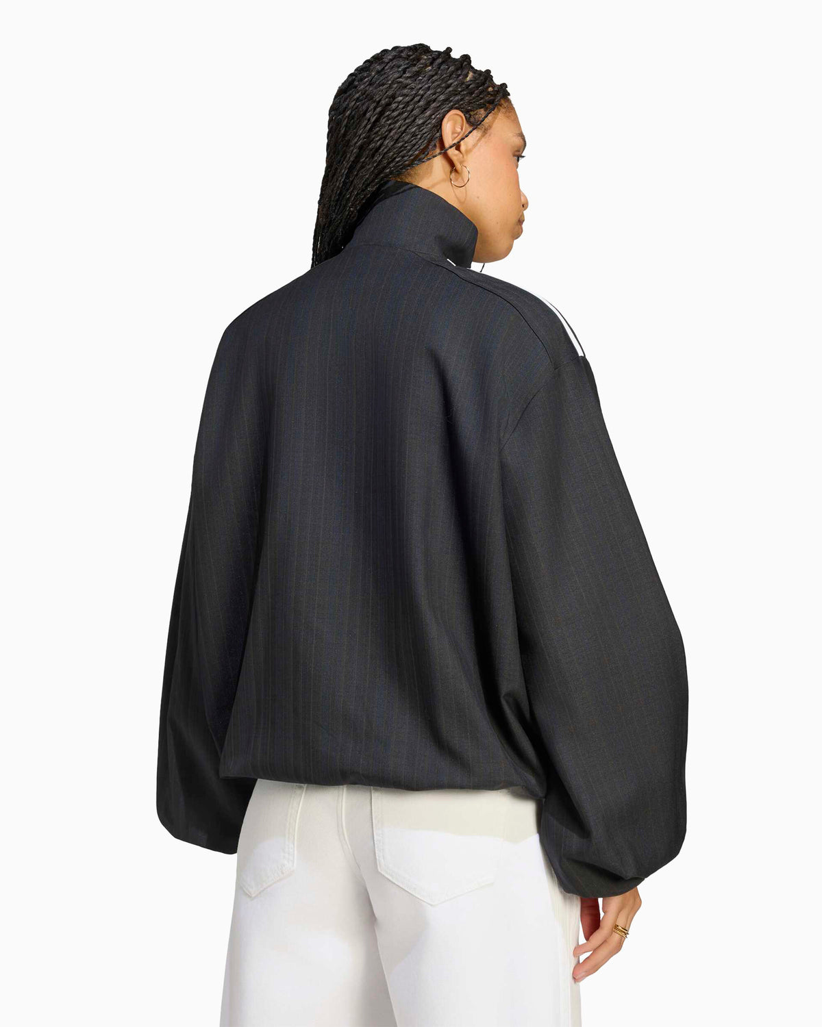 Jackets Coats adidas Originals Plaid Bubbly Relaxed Women's Light Jacket - LG4076