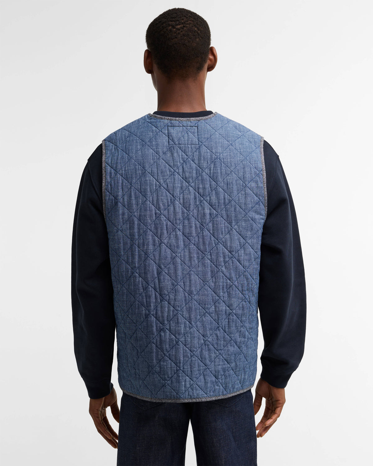Jackets Coats Barbour x A.P.C. Zip-in Quilt Relaxed Men's Vest - MLI0069BL25