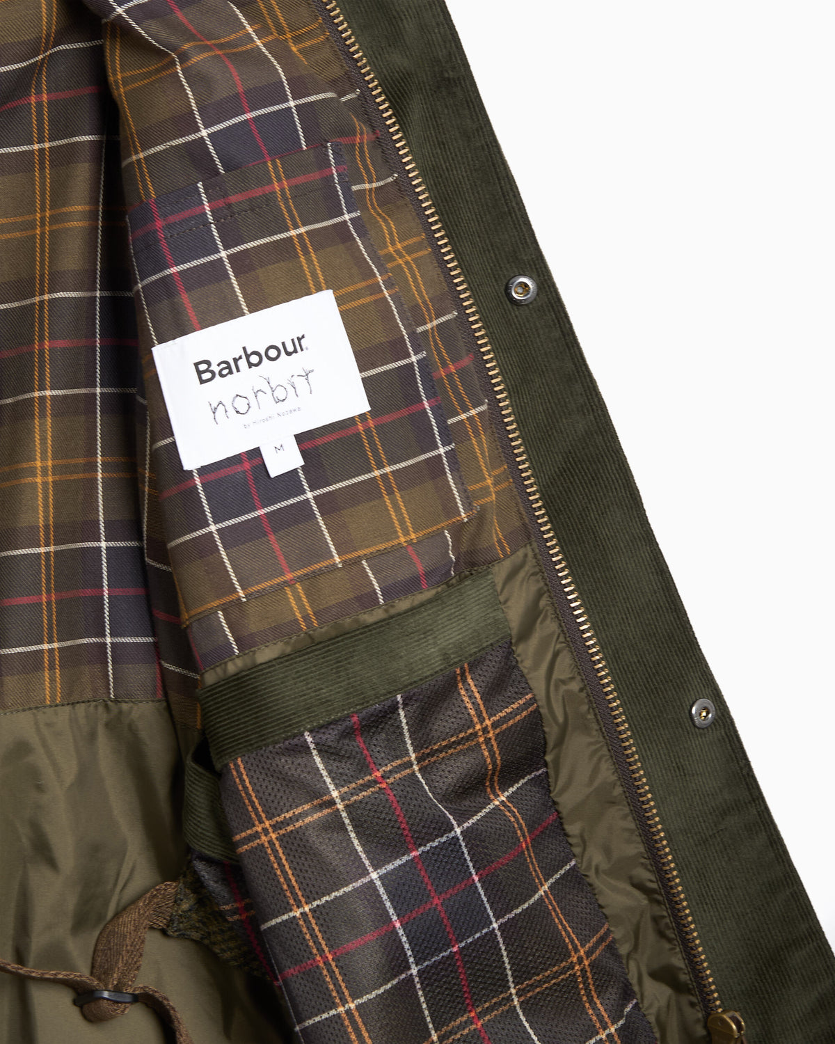 Jackets Coats Barbour x Norbit Plaid Men's Coat - MWO0320GN55