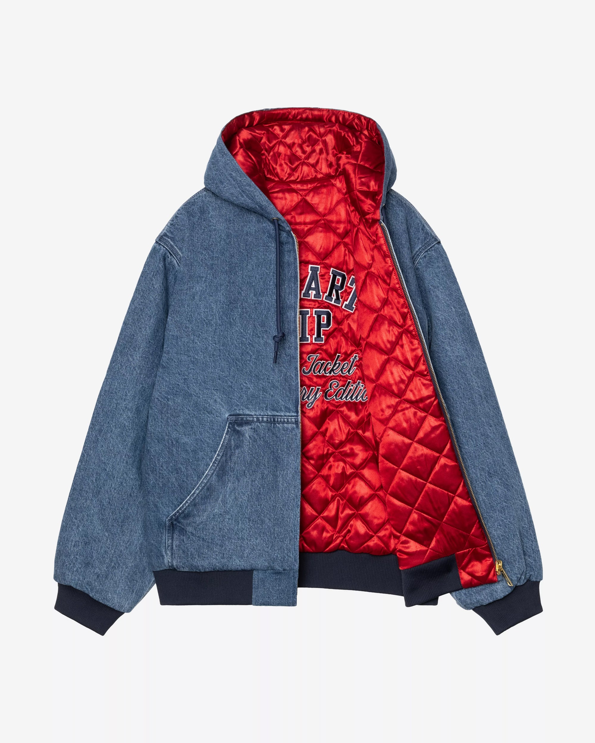 Jackets Coats Carhartt WIP 50th Anniversary Edition OG Active Reversible Relaxed Men's Denim Jacket - I035966-3FZ12