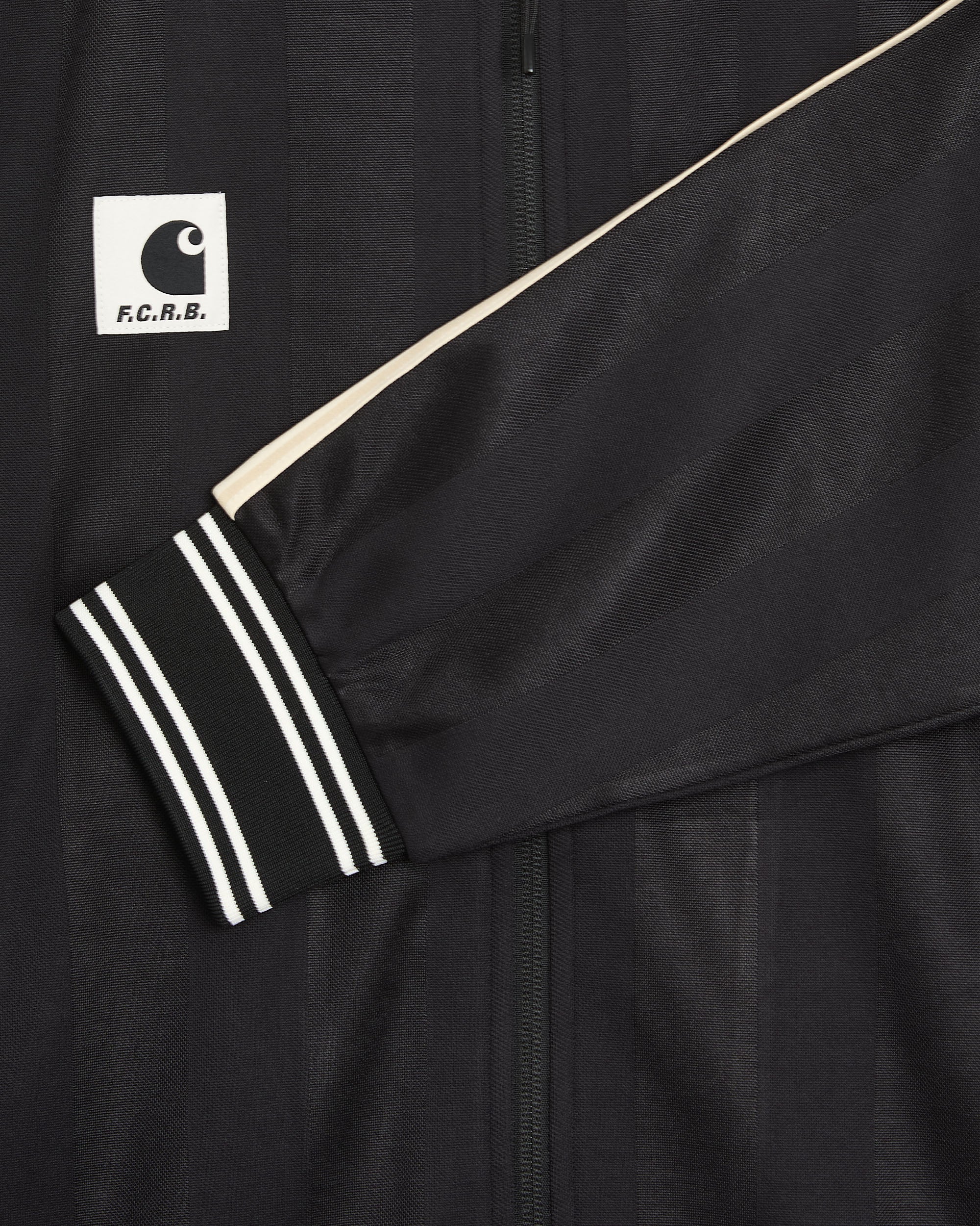 Jackets Coats Carhartt WIP x F.C. Real Bristol Striped Unisex Track Jacket - A261044-89XX