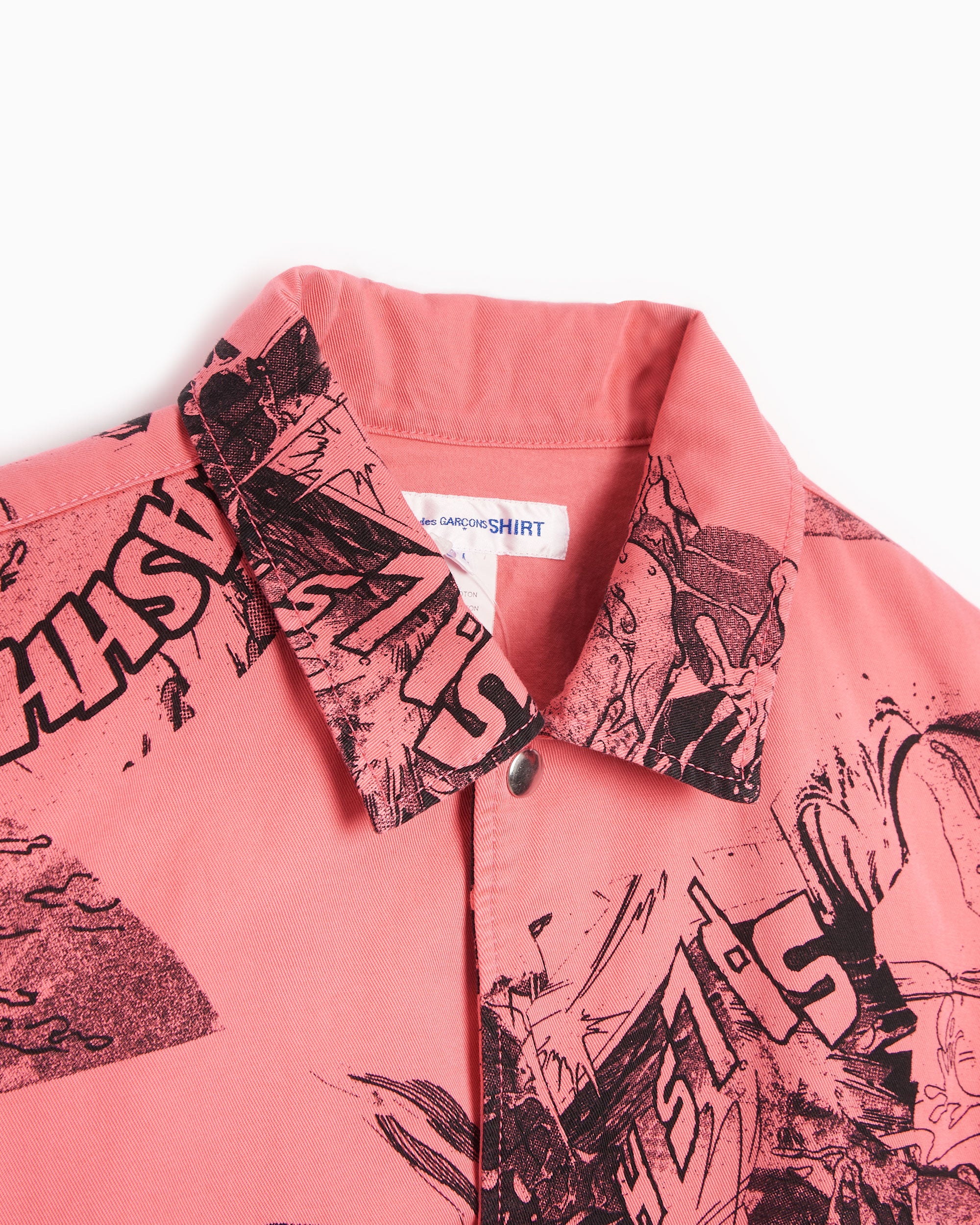 Jackets Coats Comme Des Garçons Shirt Men's Woven Jacket Men's Overshirt - FI-J008-S22-1