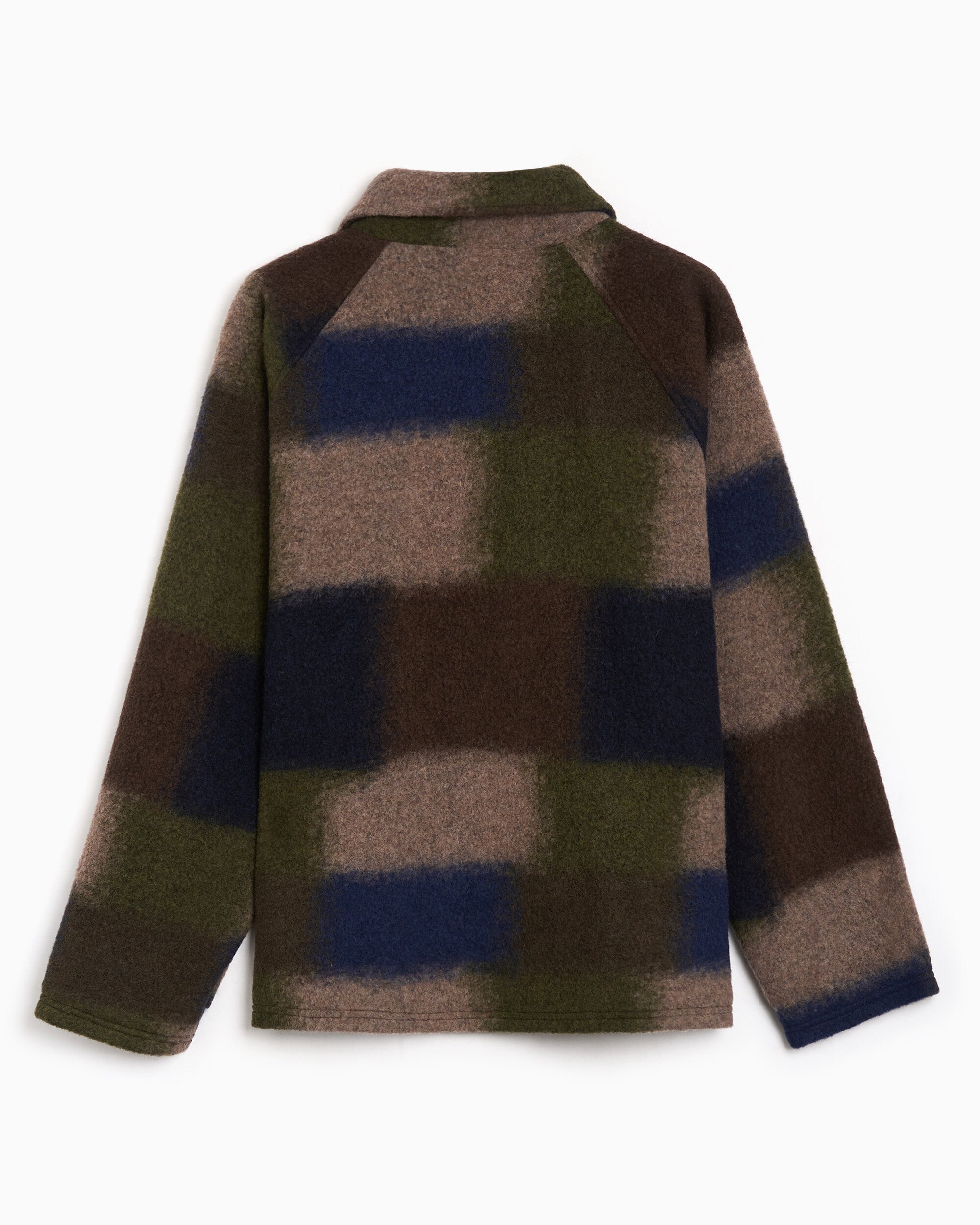 Jackets Coats forét Fragment Plaid Relaxed Men's Coat - F1505-BLUECHECK