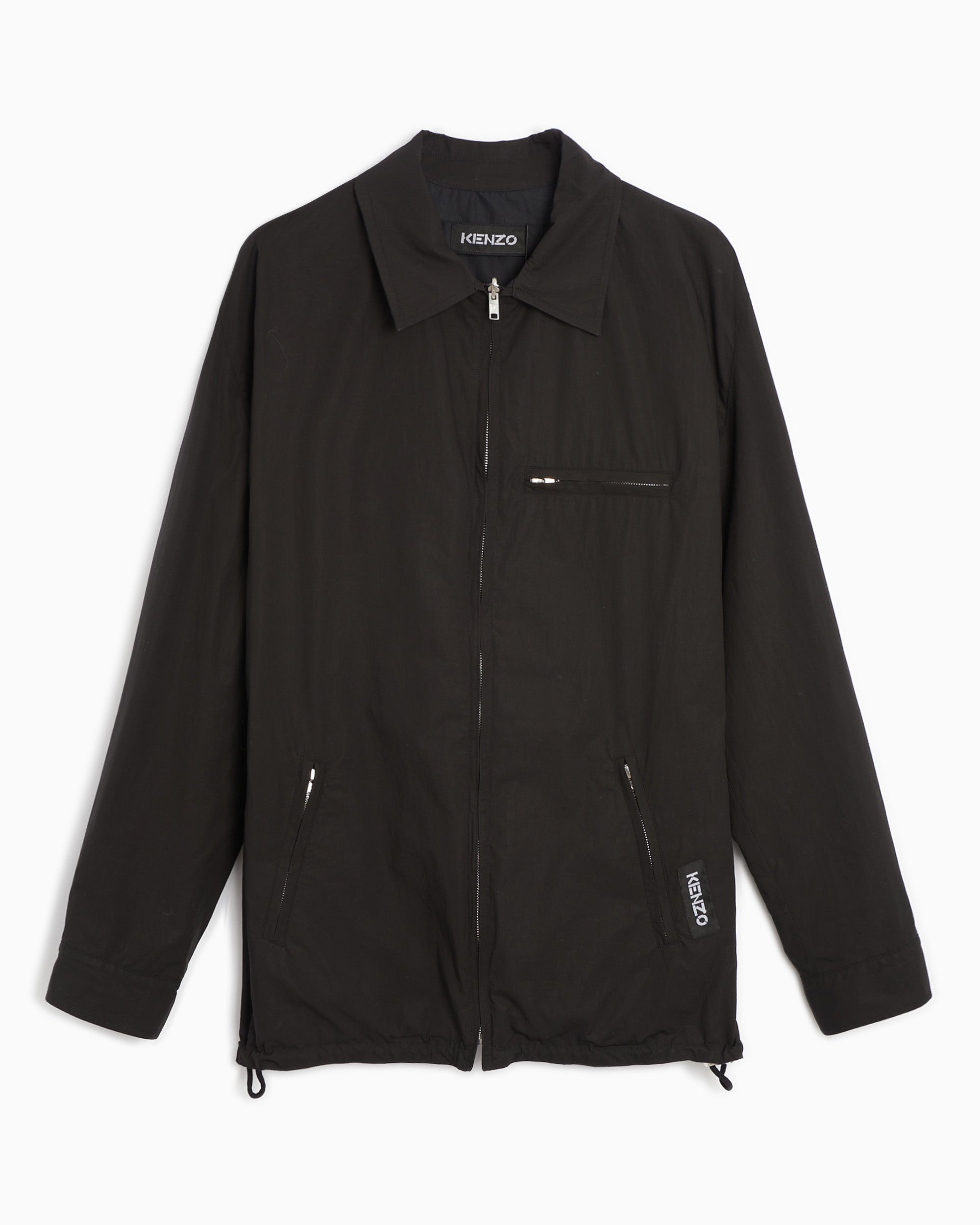 Jackets Coats Kenzo Men's Flame Print Reversible Jacket Men's Windbreaker - FC55BL0509CD-99