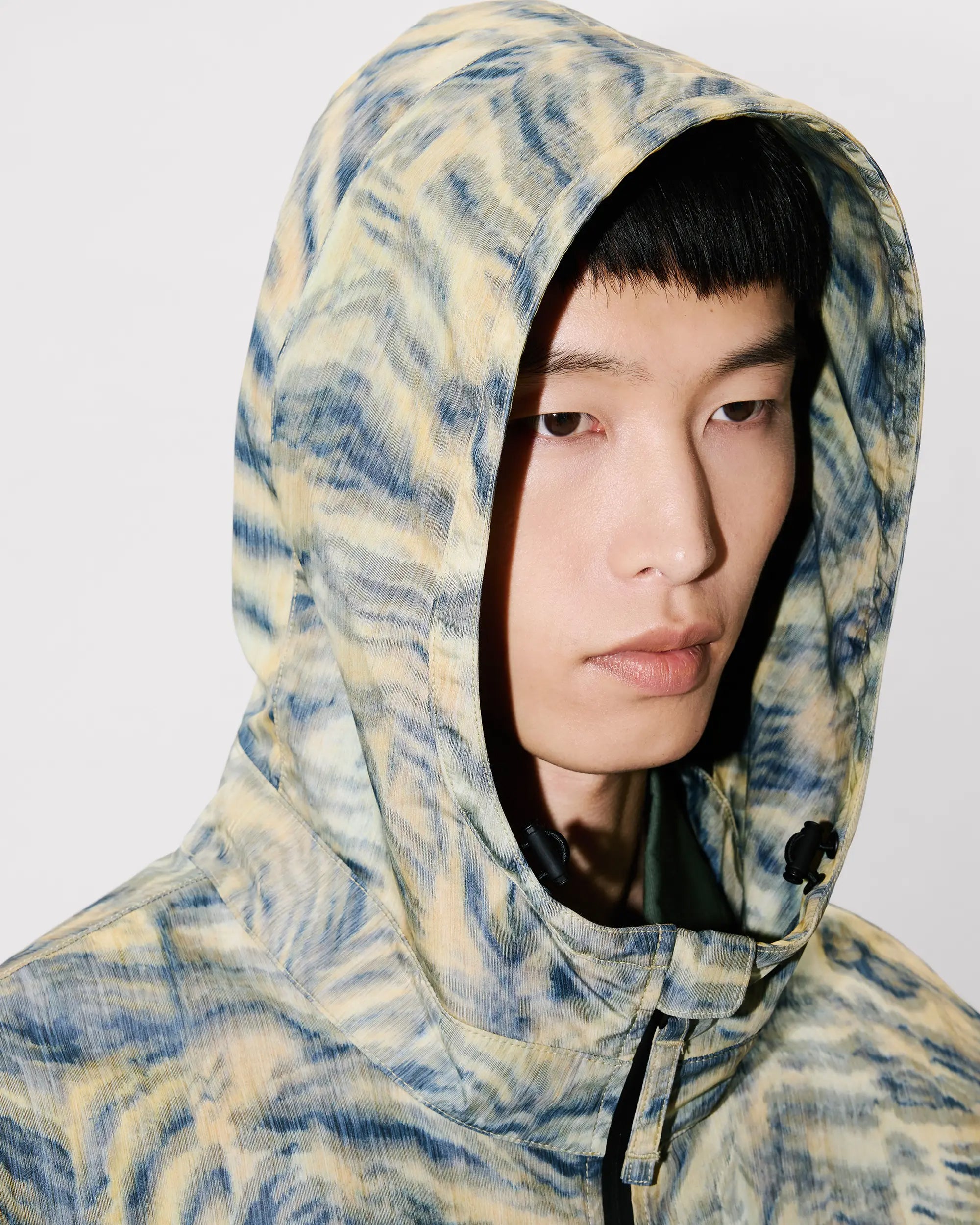 Jackets Coats Kenzo Tiger Water-Repellent Relaxed Men's Windbreaker - FG55BL1199ND-41