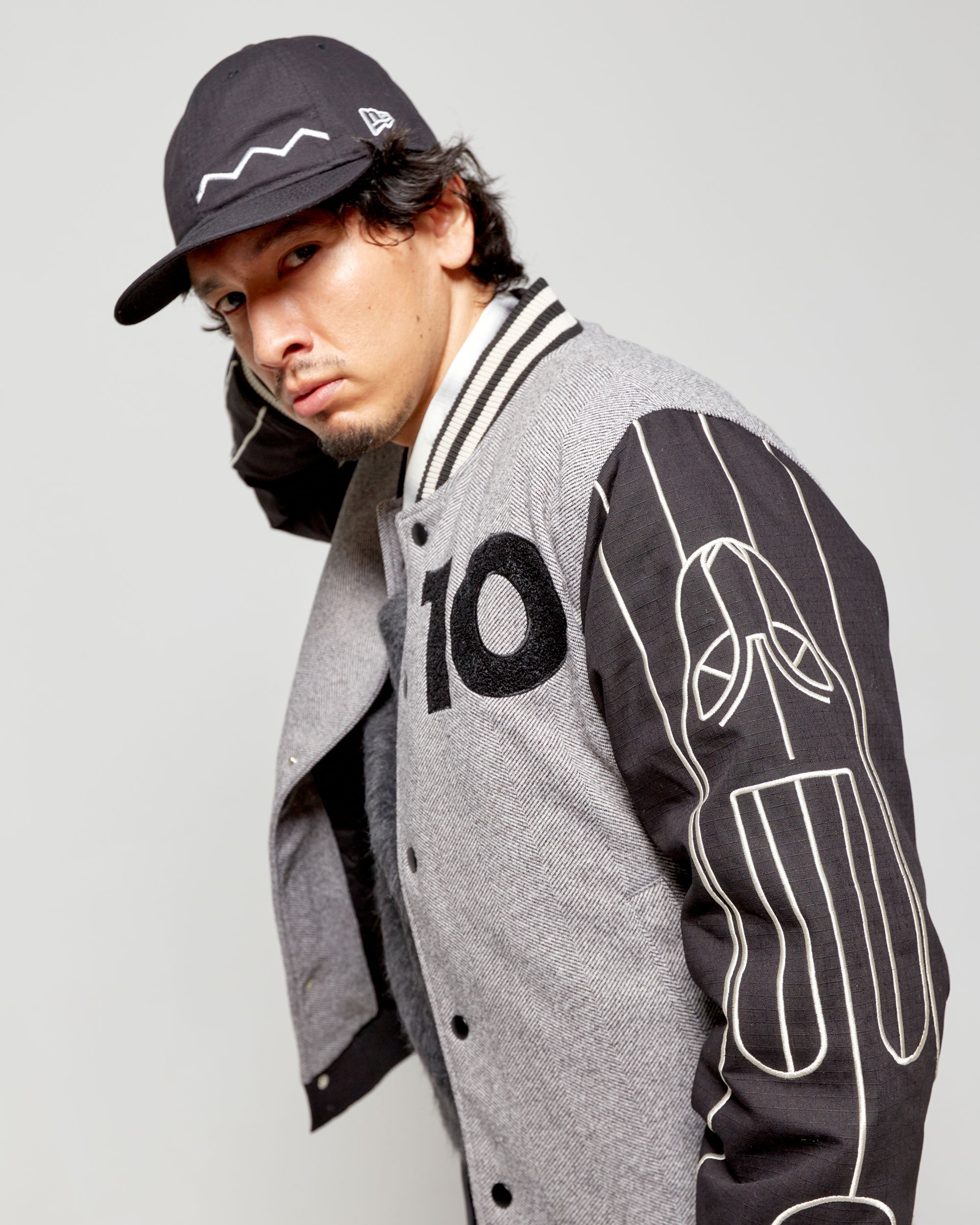Jackets Coats New Era x FOOTDISTRICT 10th Anniversary Unisex Varsity Jacket Unisex Varsity Jacket - 13081983