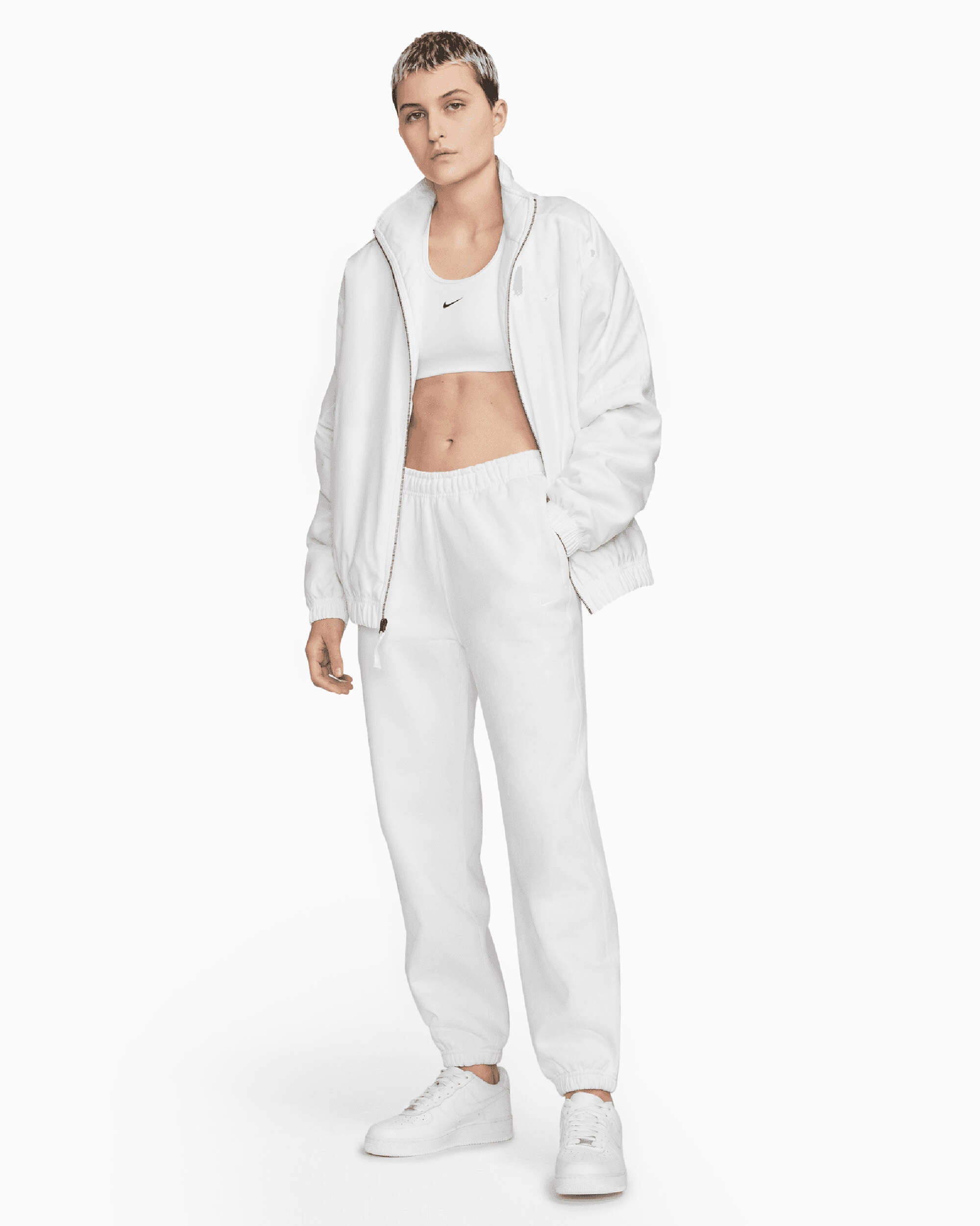 Jackets Coats Nike Solo Swoosh Unisex Satin Bomber Unisex Bomber - DN1266-121