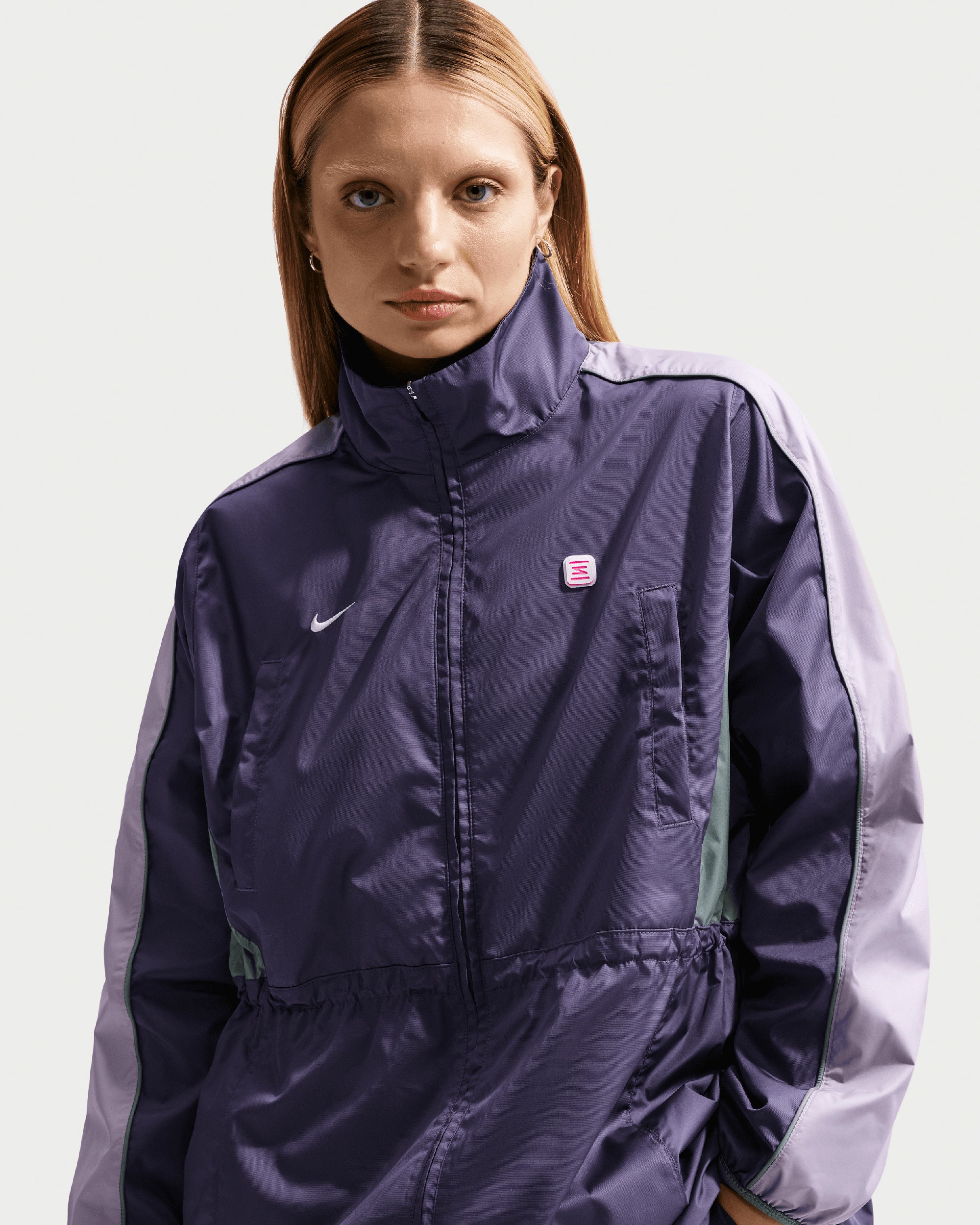 Jackets Coats Nike Sportswear Shox Woven Relaxed Women's Light Jacket - IH0259-573