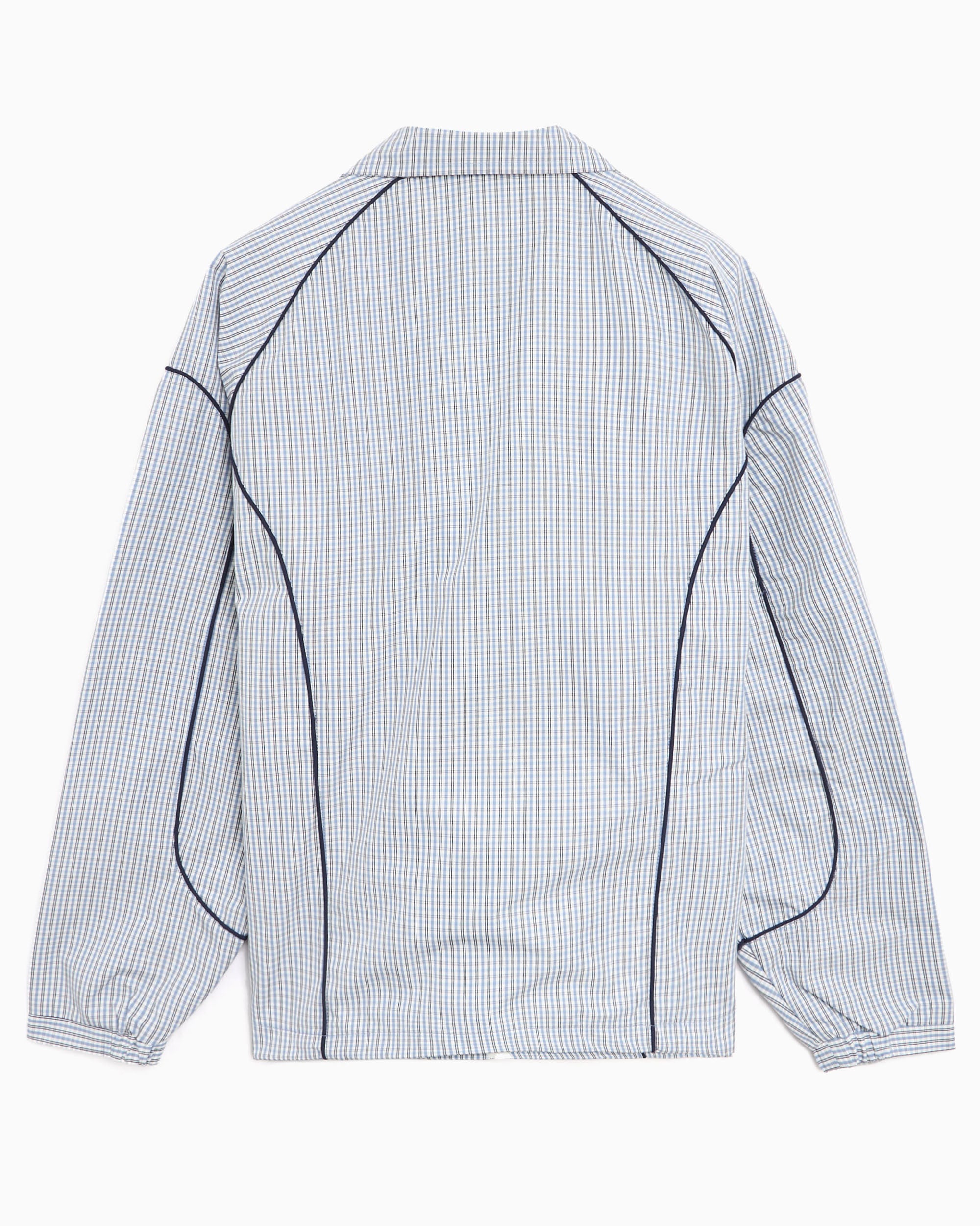 Jackets Coats OBEY Clothing Practice Plaid Relaxed Men's Windbreaker - 121800618-PDM