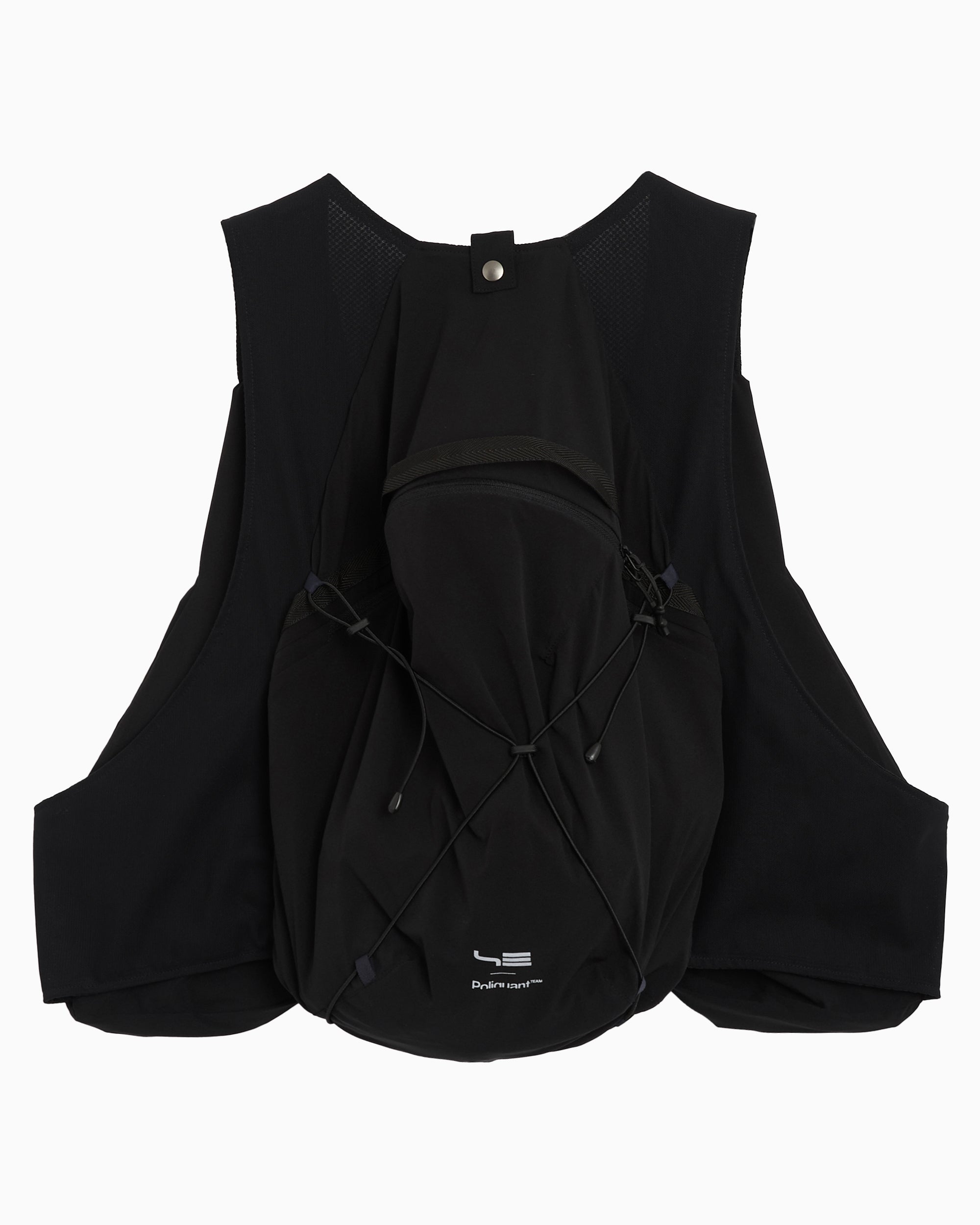 Jackets Coats Poliquant x Sealson The SR1/Drop14 Experimental Recontructed Men's Vest - 2601012-BLACK