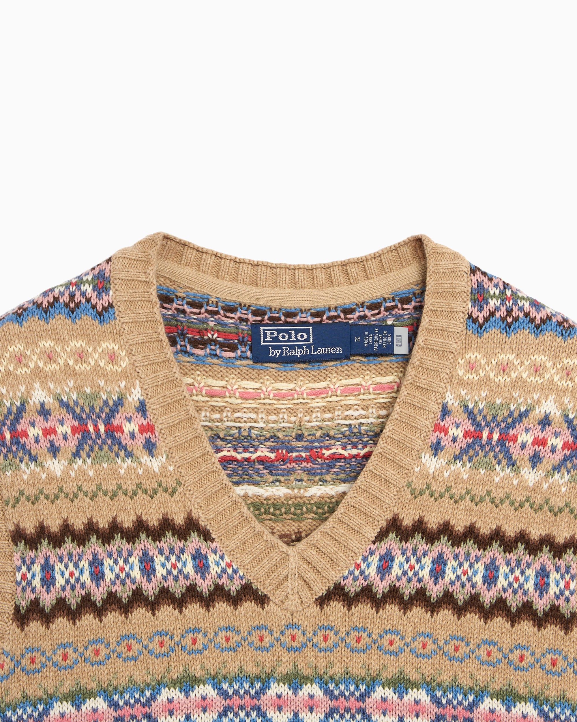 Jackets Coats Polo Ralph Lauren Fair Isle Relaxed Men's Vest - 710B17208001