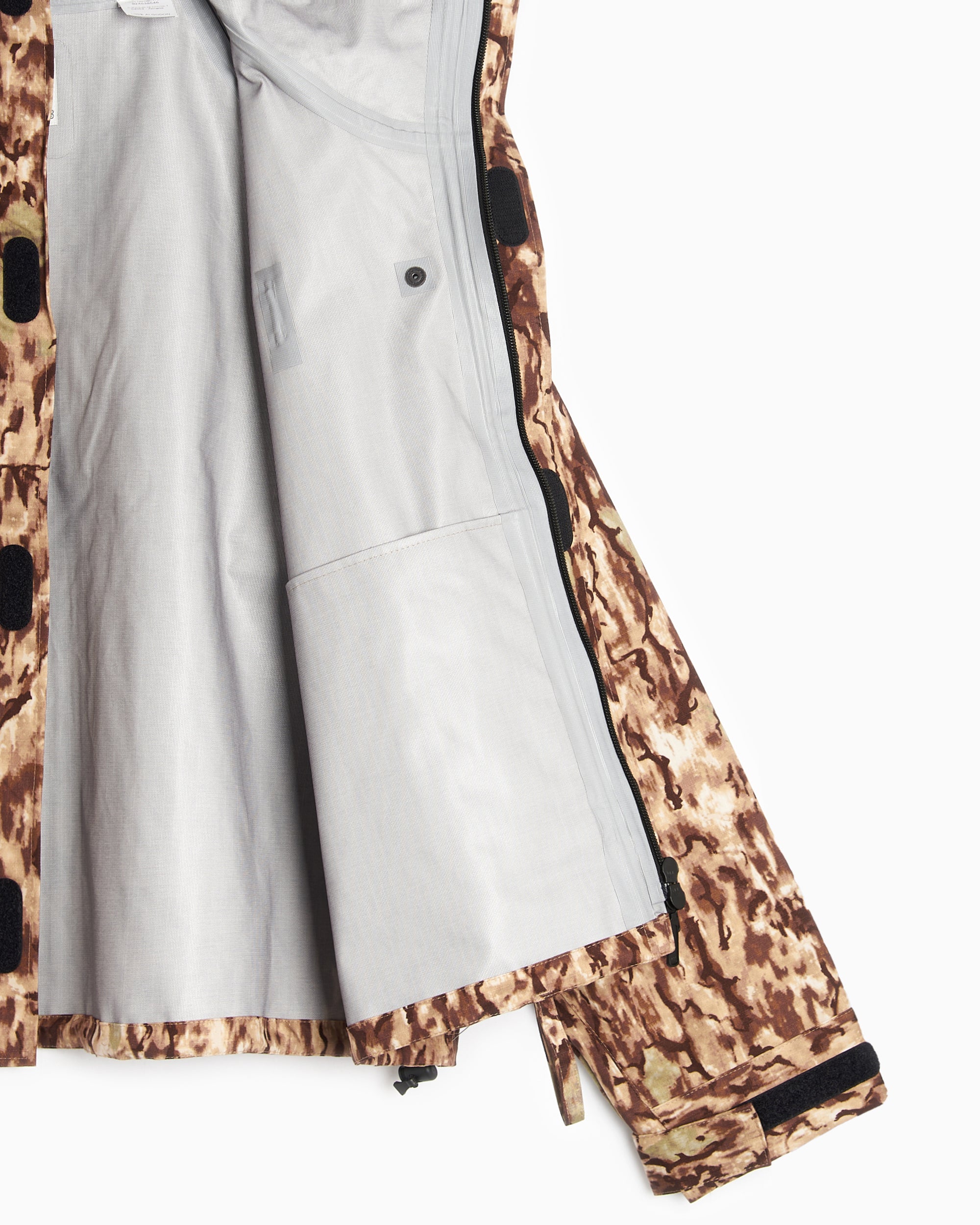 Jackets Coats South2 West8 River Men's Trek Ripstop 3Layer Jacket Men's Windbreaker - NS701-A-Horn-Camo