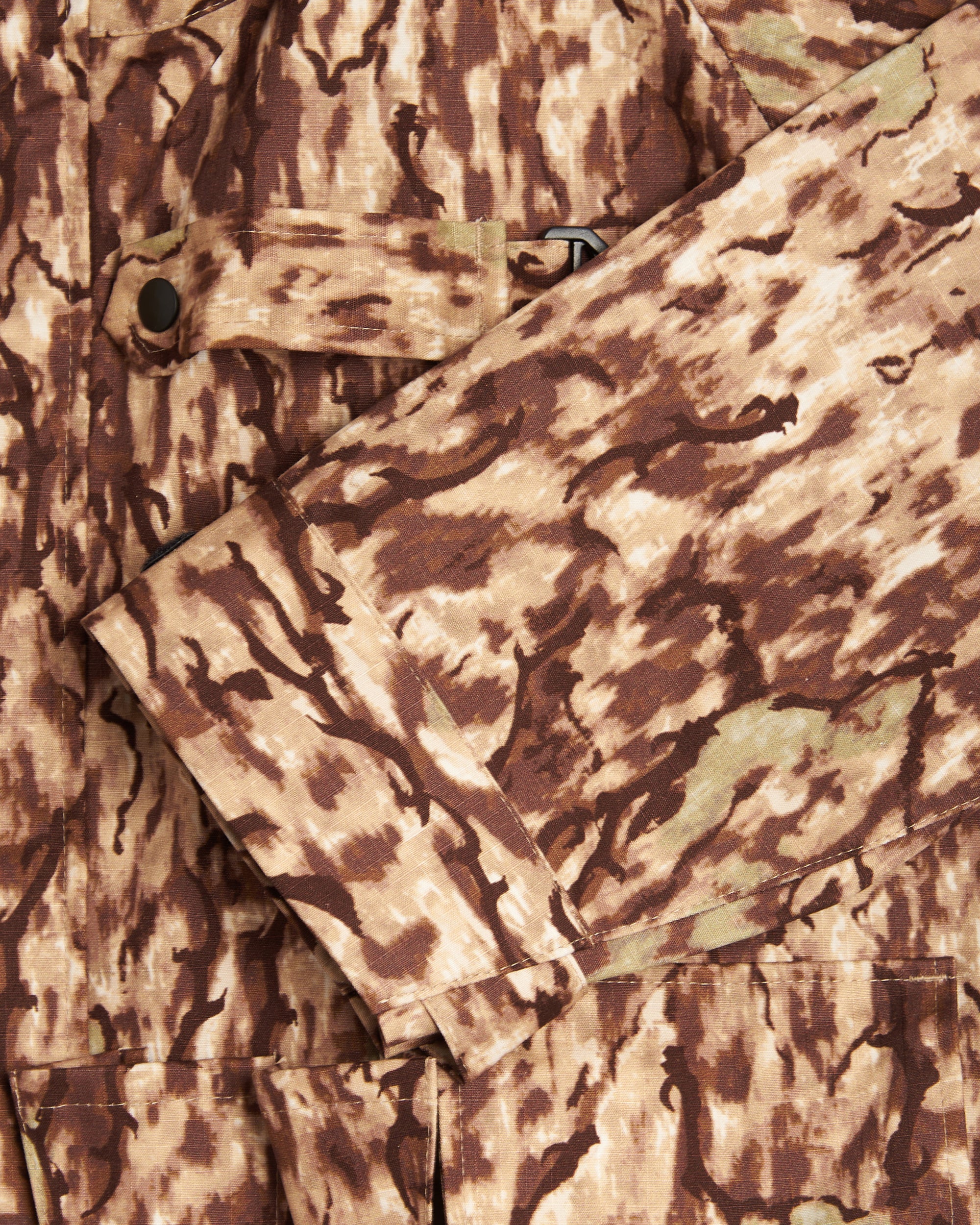 Jackets Coats South2 West8 River Men's Trek Ripstop 3Layer Jacket Men's Windbreaker - NS701-A-Horn-Camo