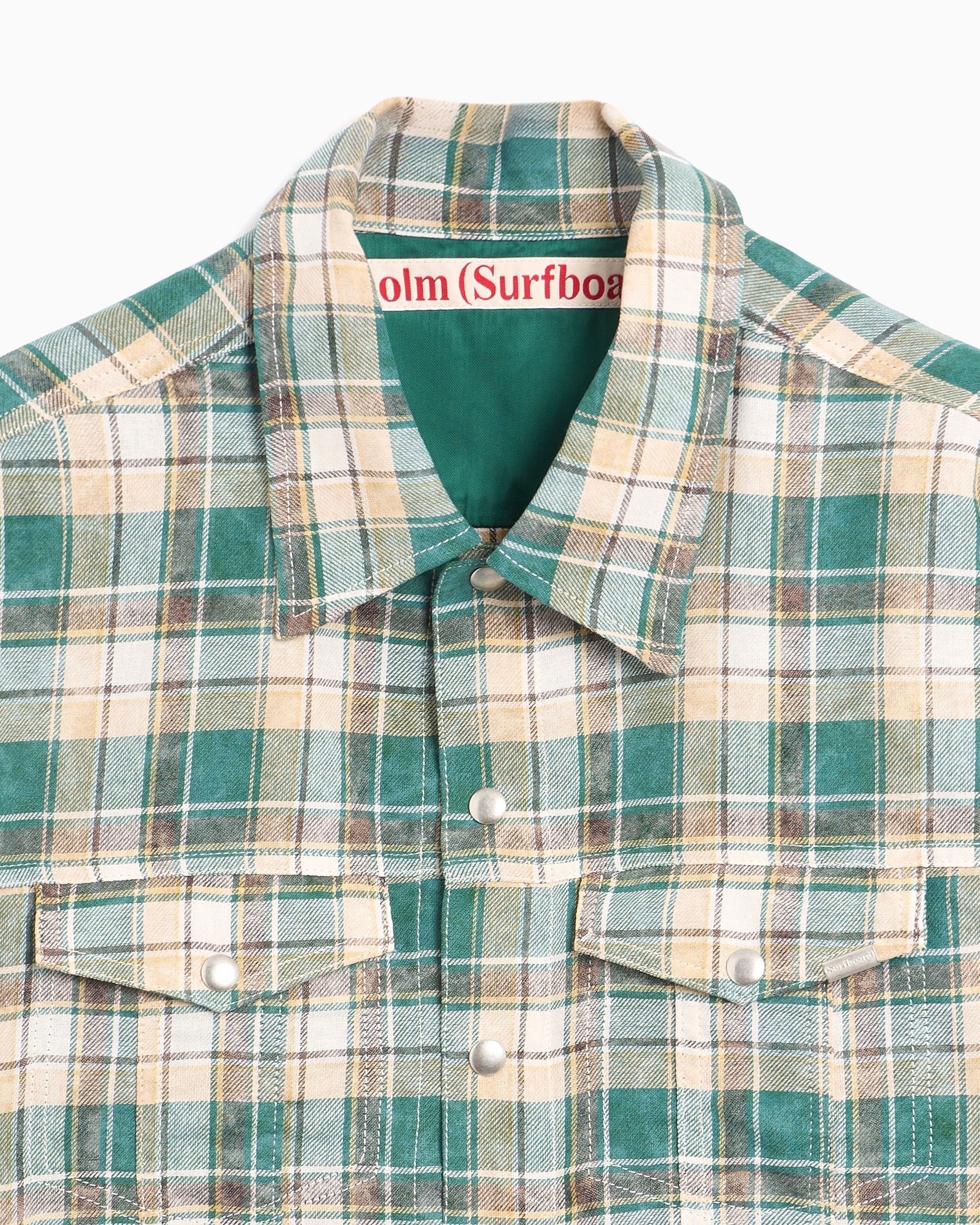 Jackets Coats Stockholm (Surfboard) Club Terrence Men's Jacket​ Men's Work Jacket - U3000167-Green Check