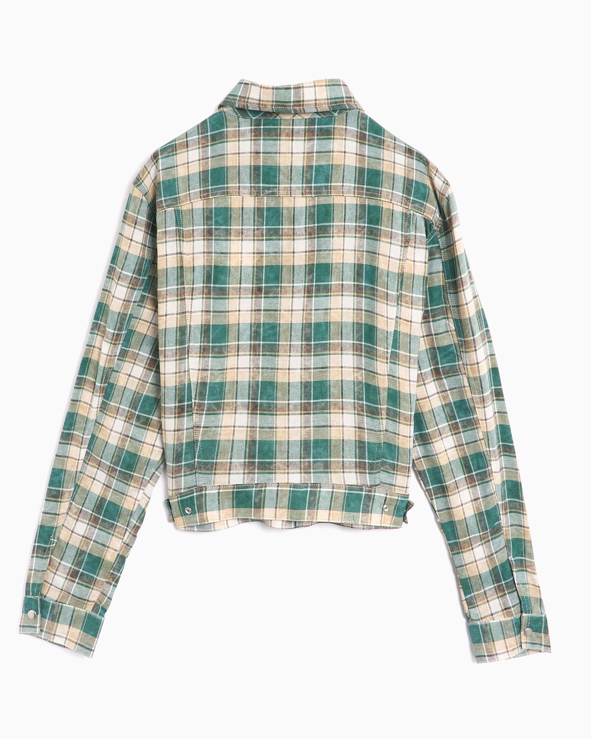 Jackets Coats Stockholm (Surfboard) Club Terrence Men's Jacket​ Men's Work Jacket - U3000167-Green Check