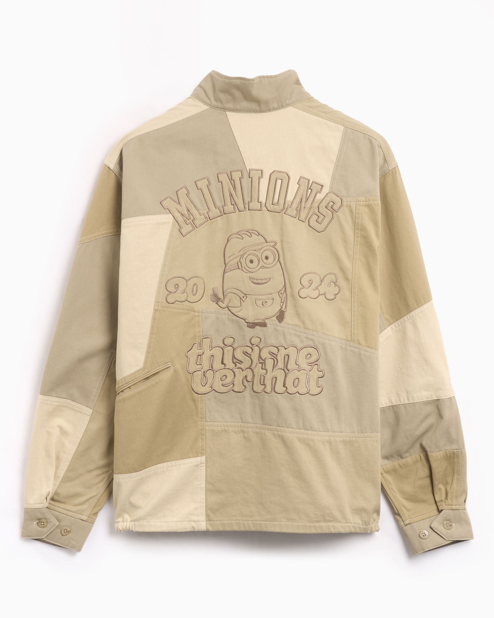 Jackets Coats thisisneverthat® Minions Crazy Harrington Men's Overshirt - MN241WOWLS01-MLT