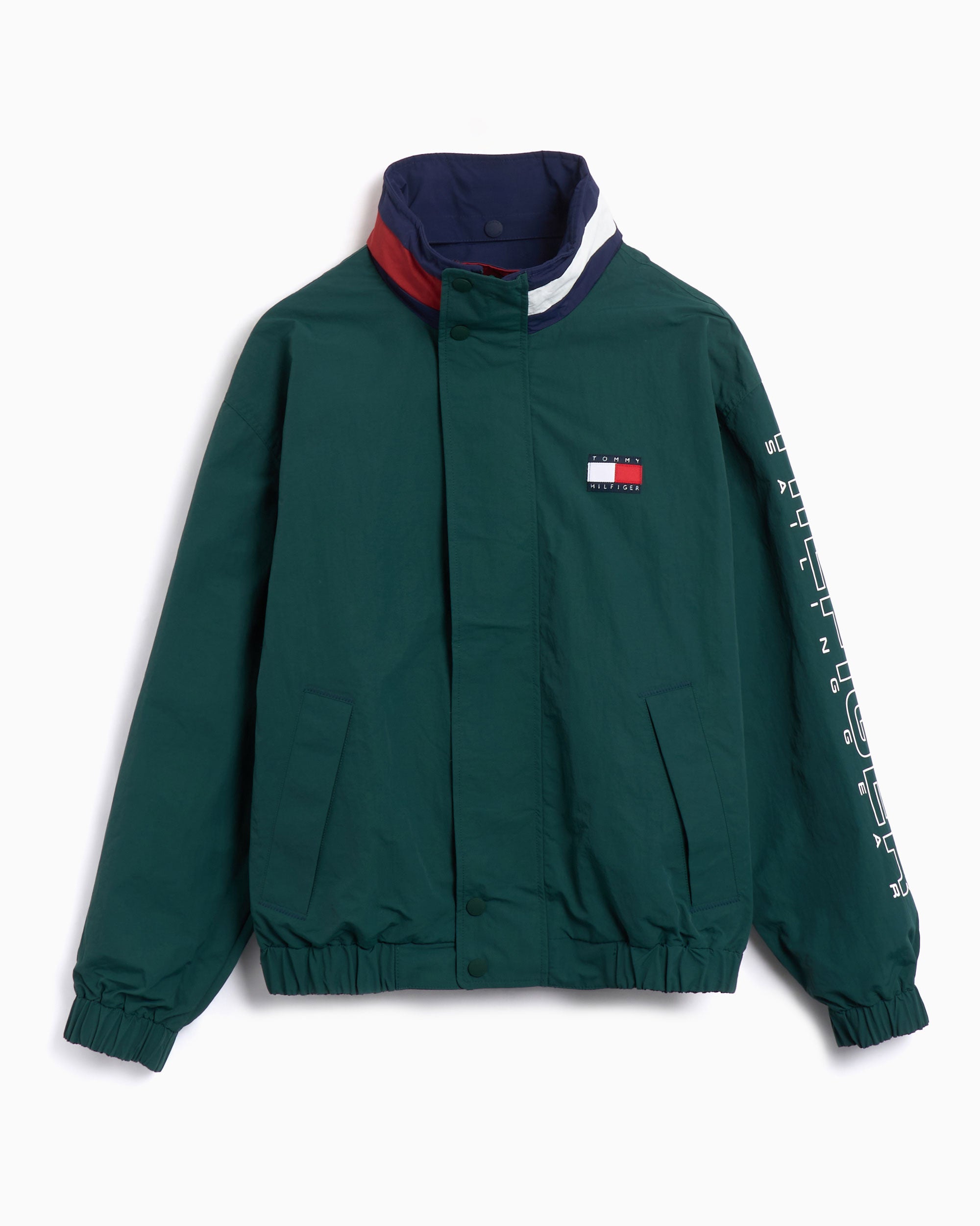 Jackets Coats Tommy Hilfiger Sailing Reversible Relaxed Men's Rain Jacket - MN0MN00006L6K