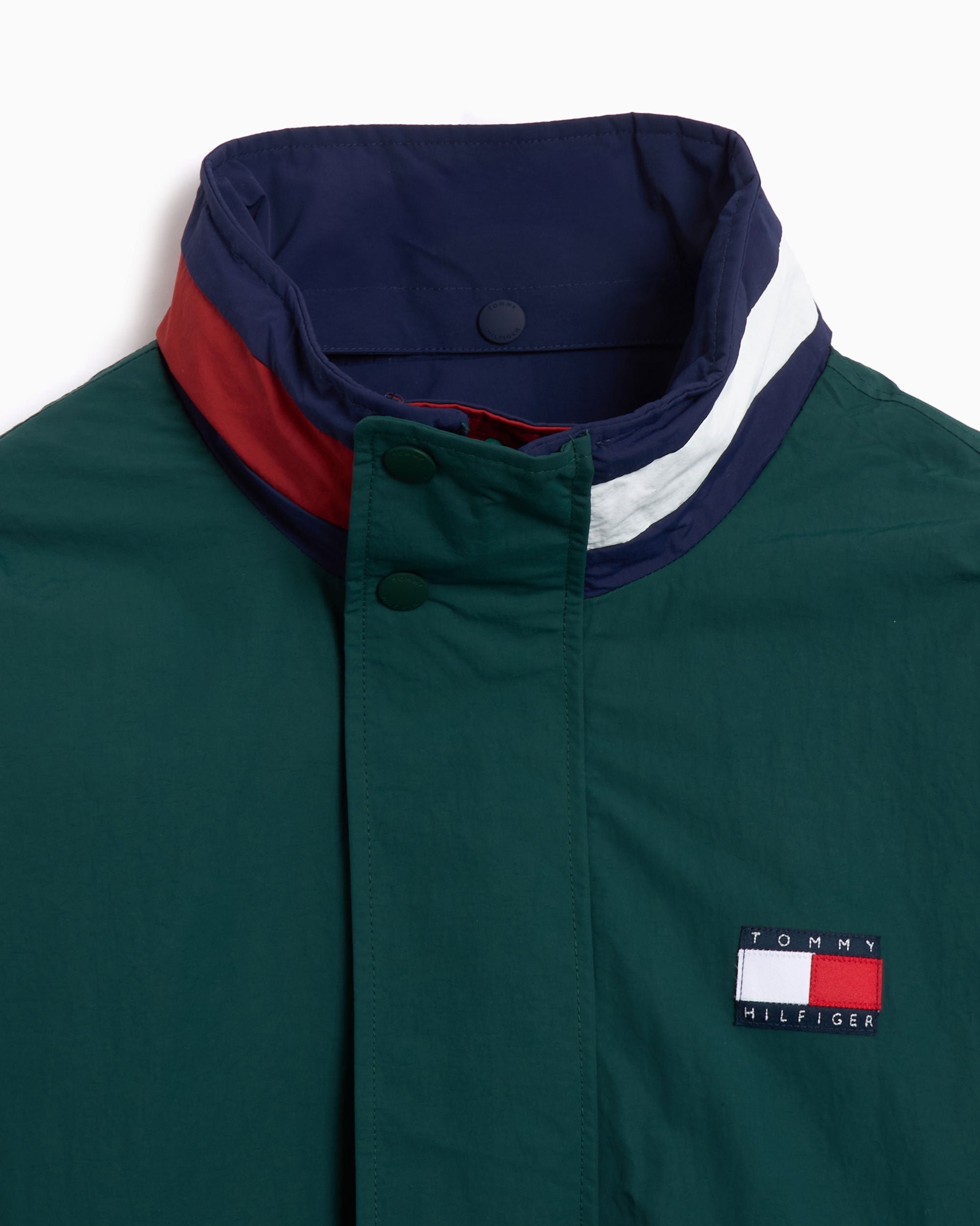 Jackets Coats Tommy Hilfiger Sailing Reversible Relaxed Men's Rain Jacket - MN0MN00006L6K