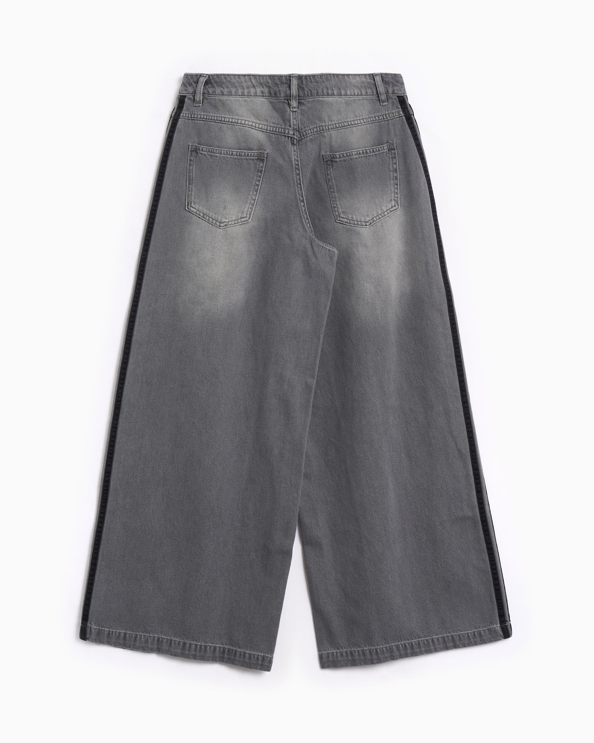 Jeans adidas Originals Denim Relaxed Women's Wide Leg Jeans - JV7455