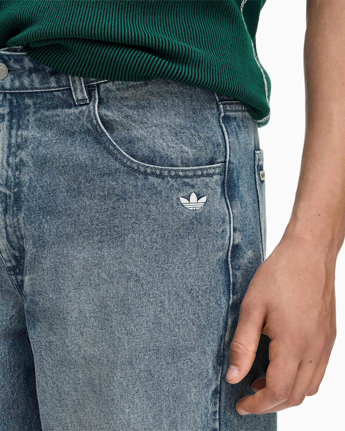 Jeans adidas Originals x Song For The Mute Adi008 Straight Men's Jeans - LD1934