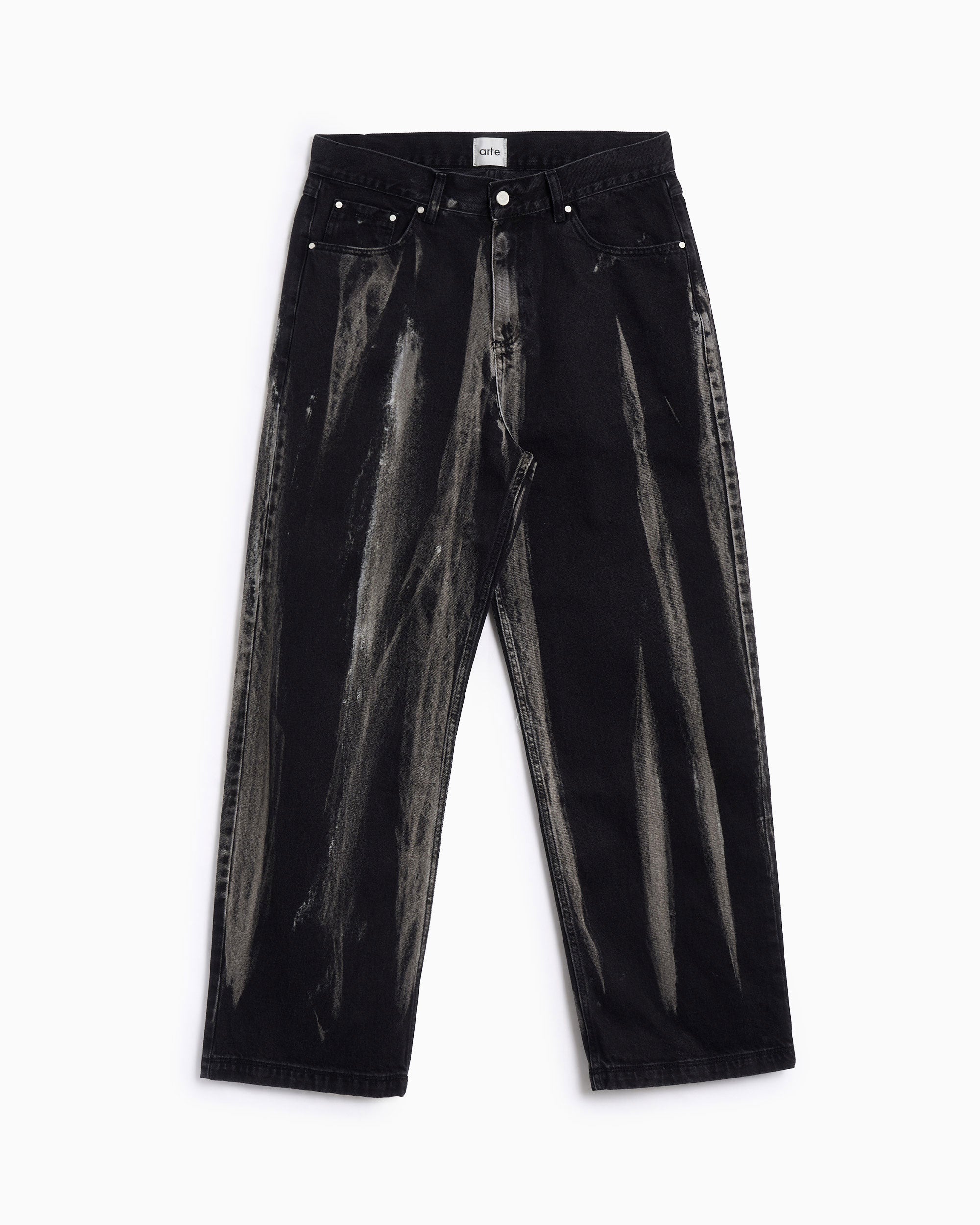 Jeans Arte Antwerp Washed Men's Jeans - AW25-030P-Black Denim