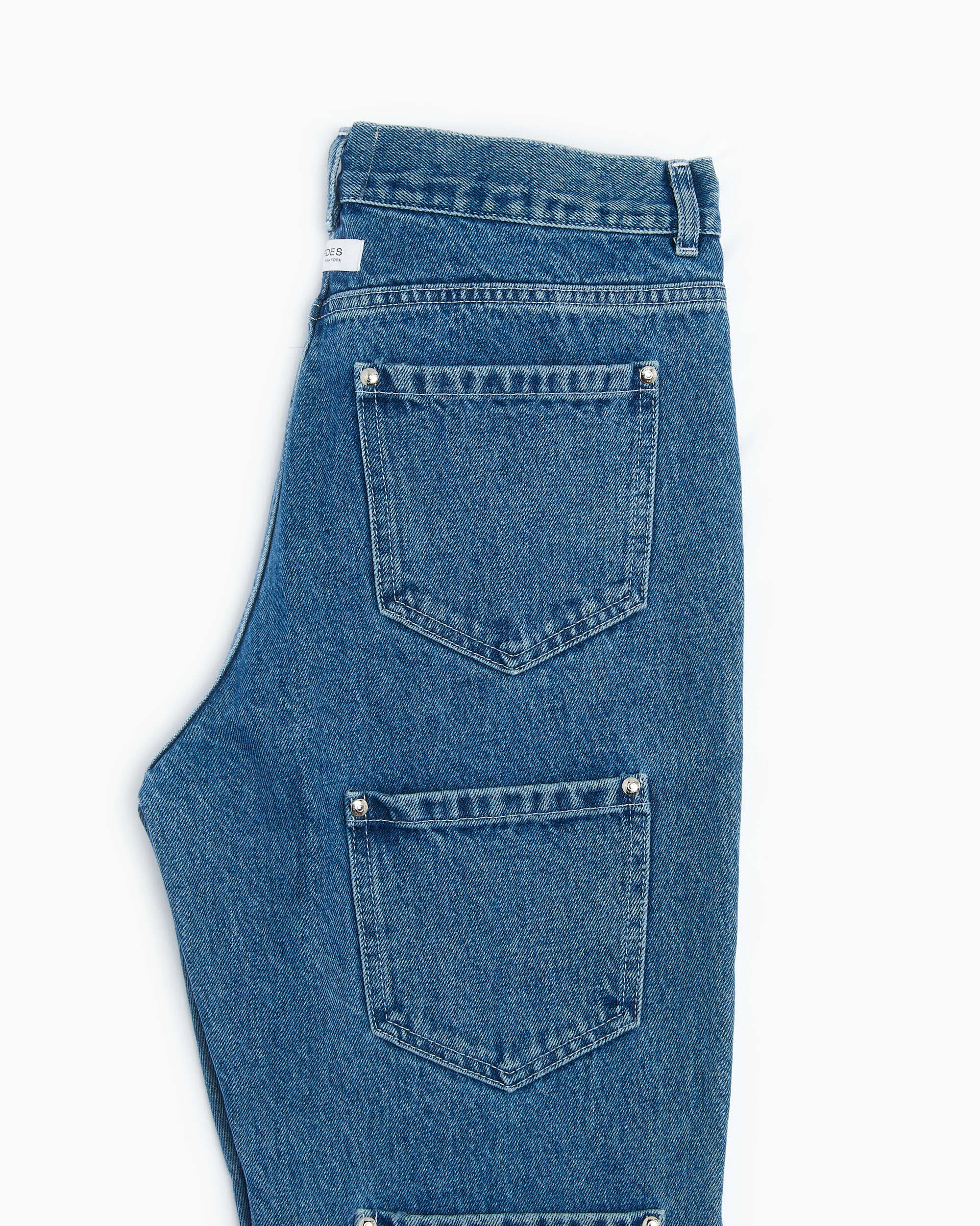 Jeans Lourdes New York Lourdes 20 Pocket Unisex Denim Pants Unisex Jeans - LOF1XT04AP-TE427.326