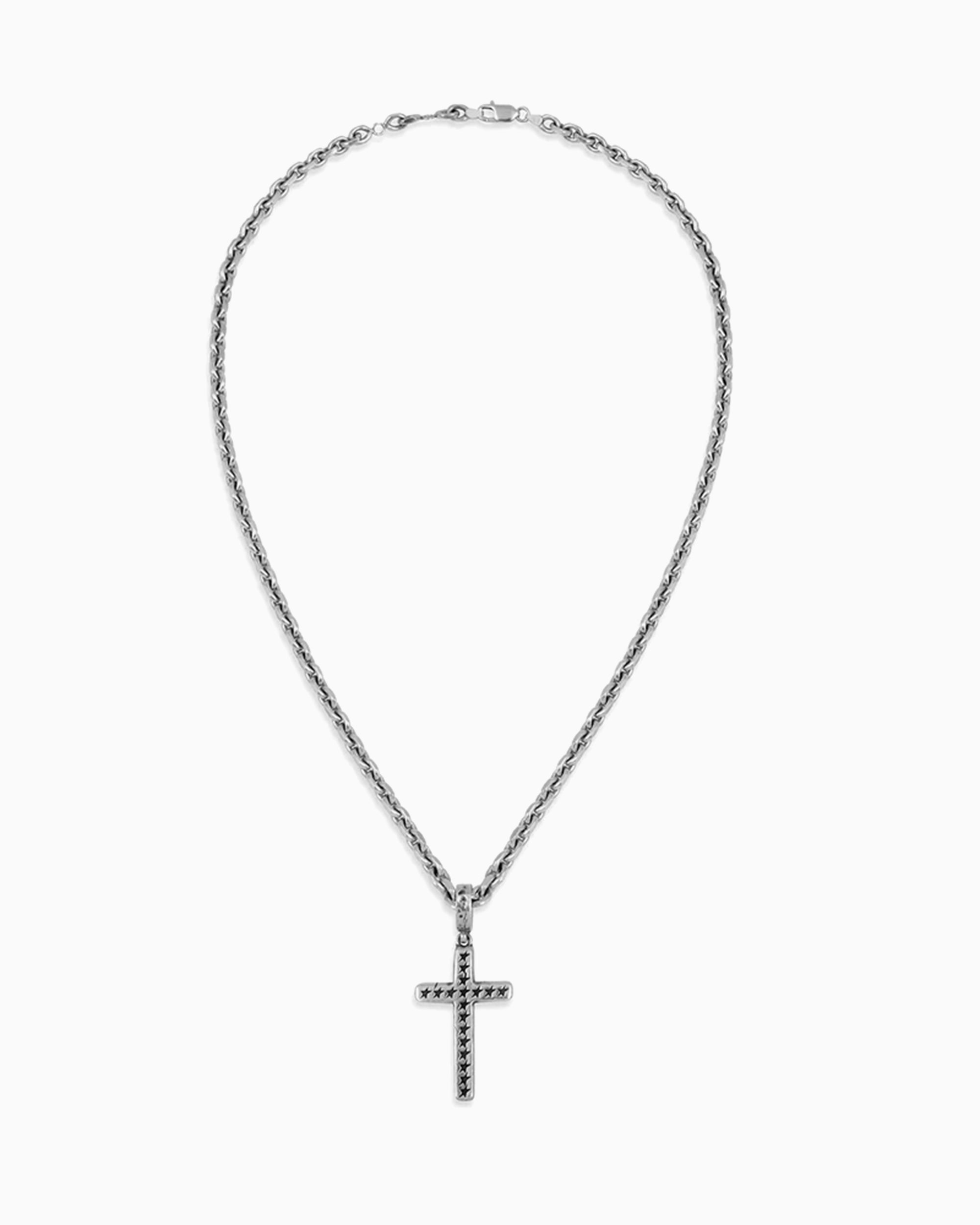 Jewelry TwoJeys Big Monogram Icon Cross Unisex Necklace - 314222001