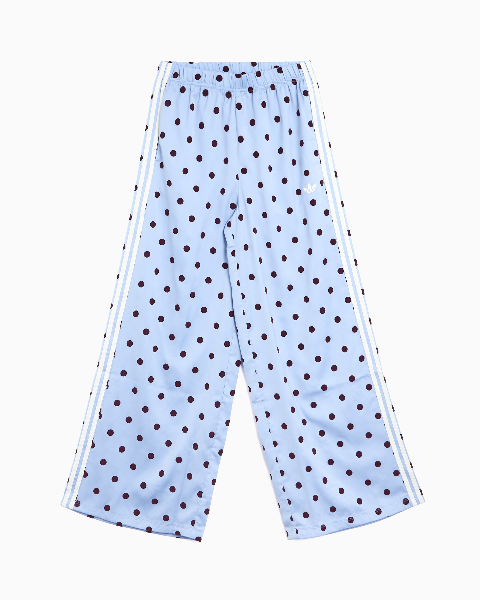 Pants adidas Originals Satin Polka Dots Women's Wide Leg Pants - KV1170