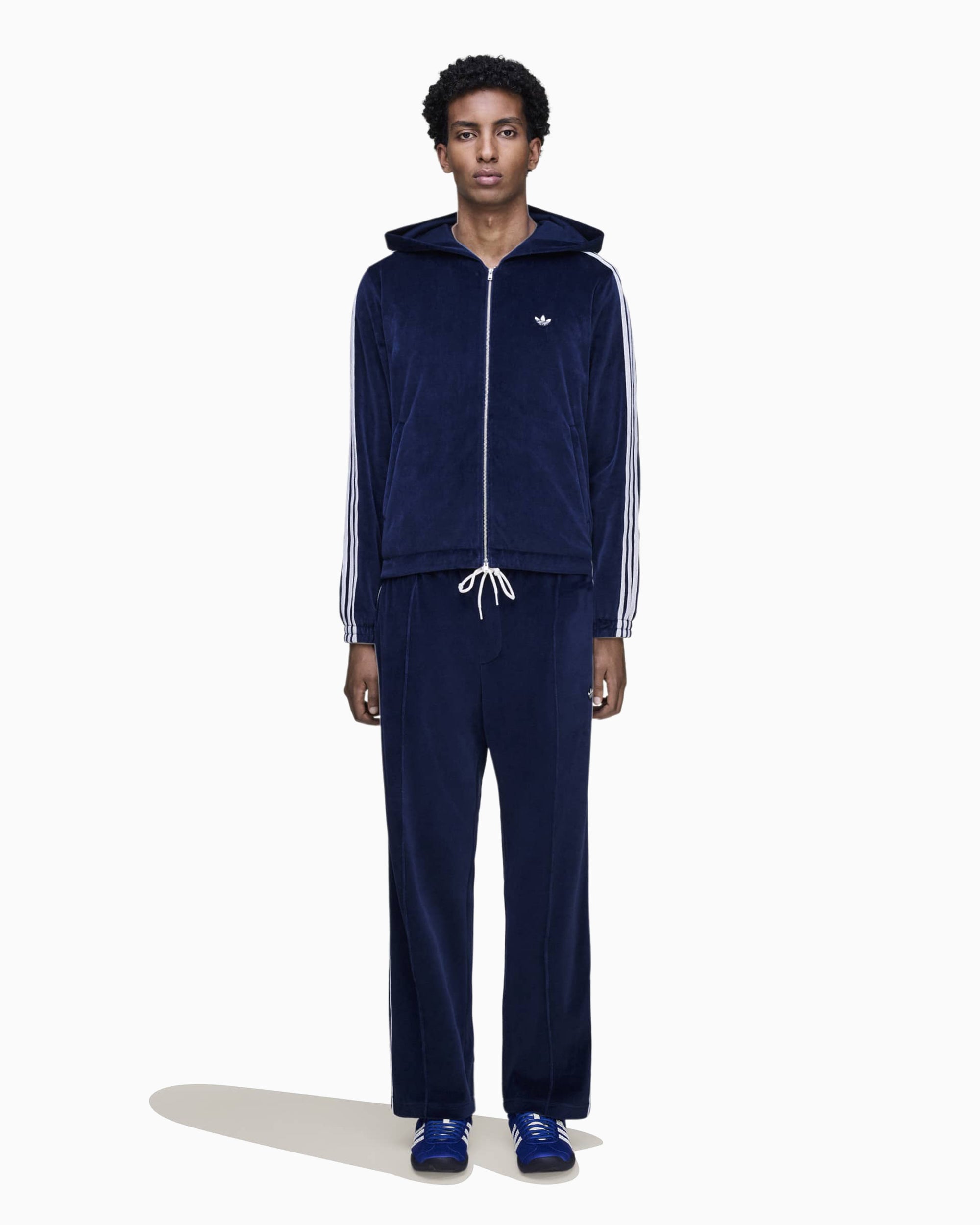 Pants adidas Originals x Wales Bonner Velour Men's Track Pants - KG3625