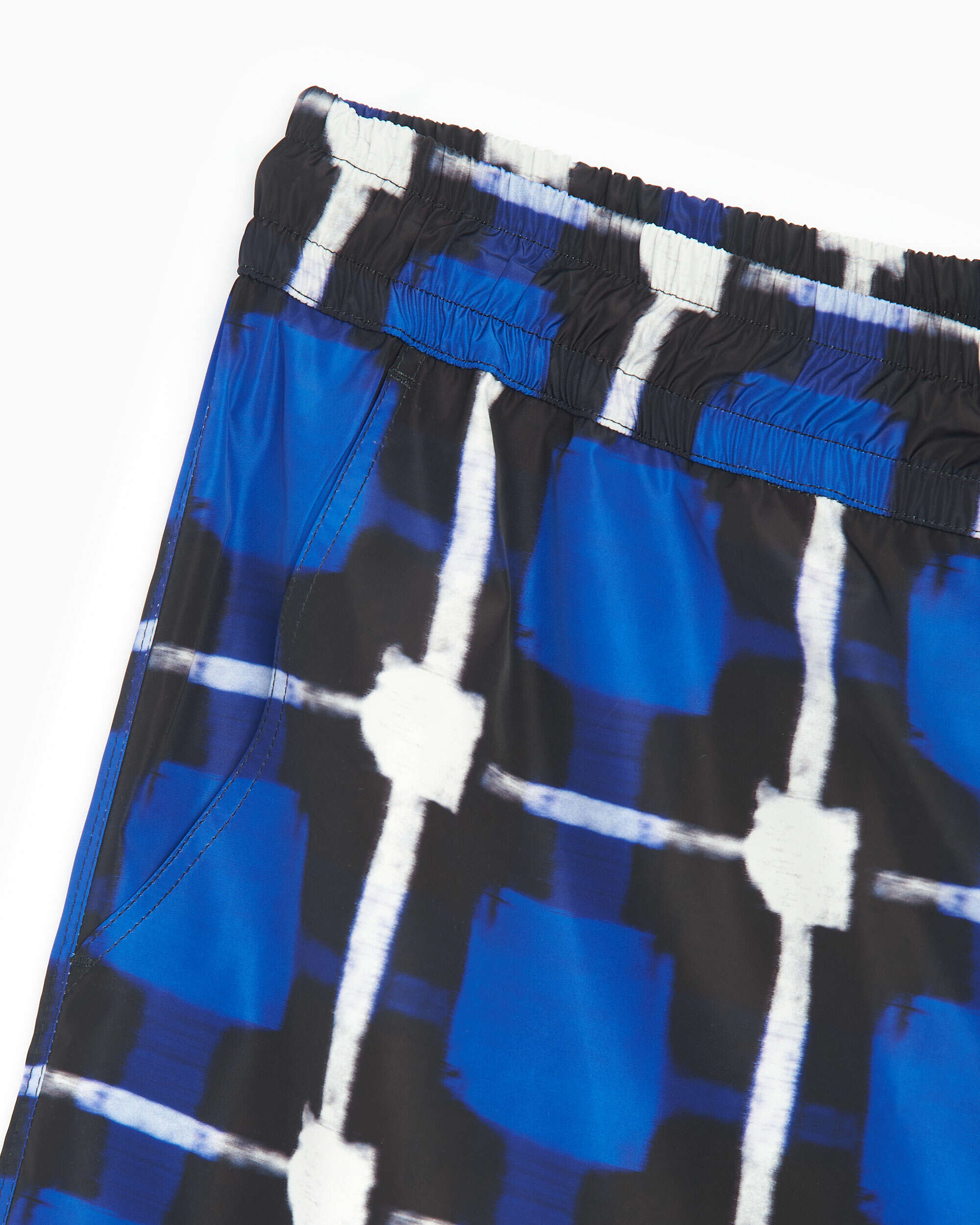 Pants Marcelo Burlon Logo Check Nylon Men's Jogger Pants Men's Pants - CMCA168S21FAB0014501