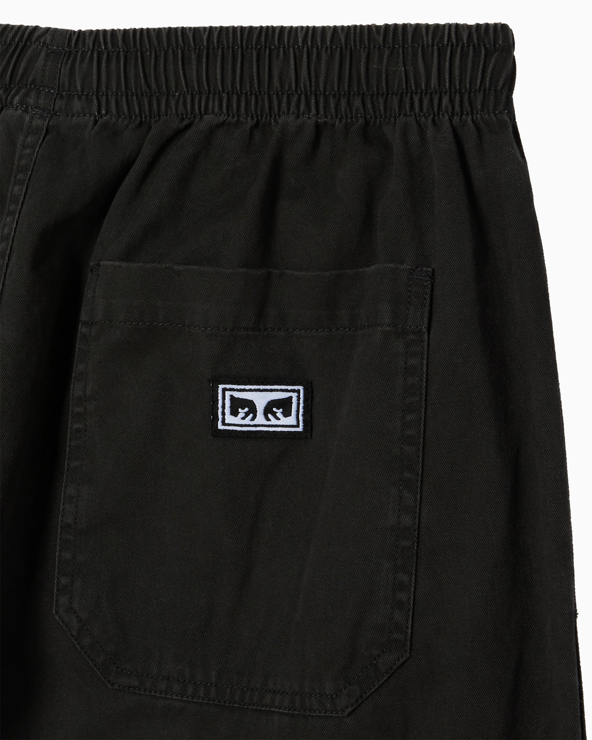 Pants OBEY Clothing Theo Easy Straight Men's Sweatpants - 142020271-BLK