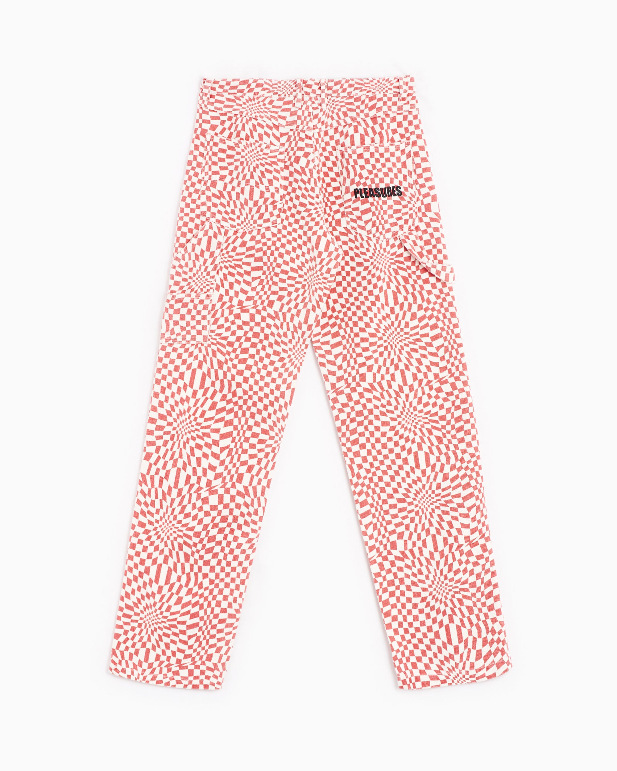 Pants Pleasures Washy Double Knee Men's Work Pants Men's Pants - P23F008-RED