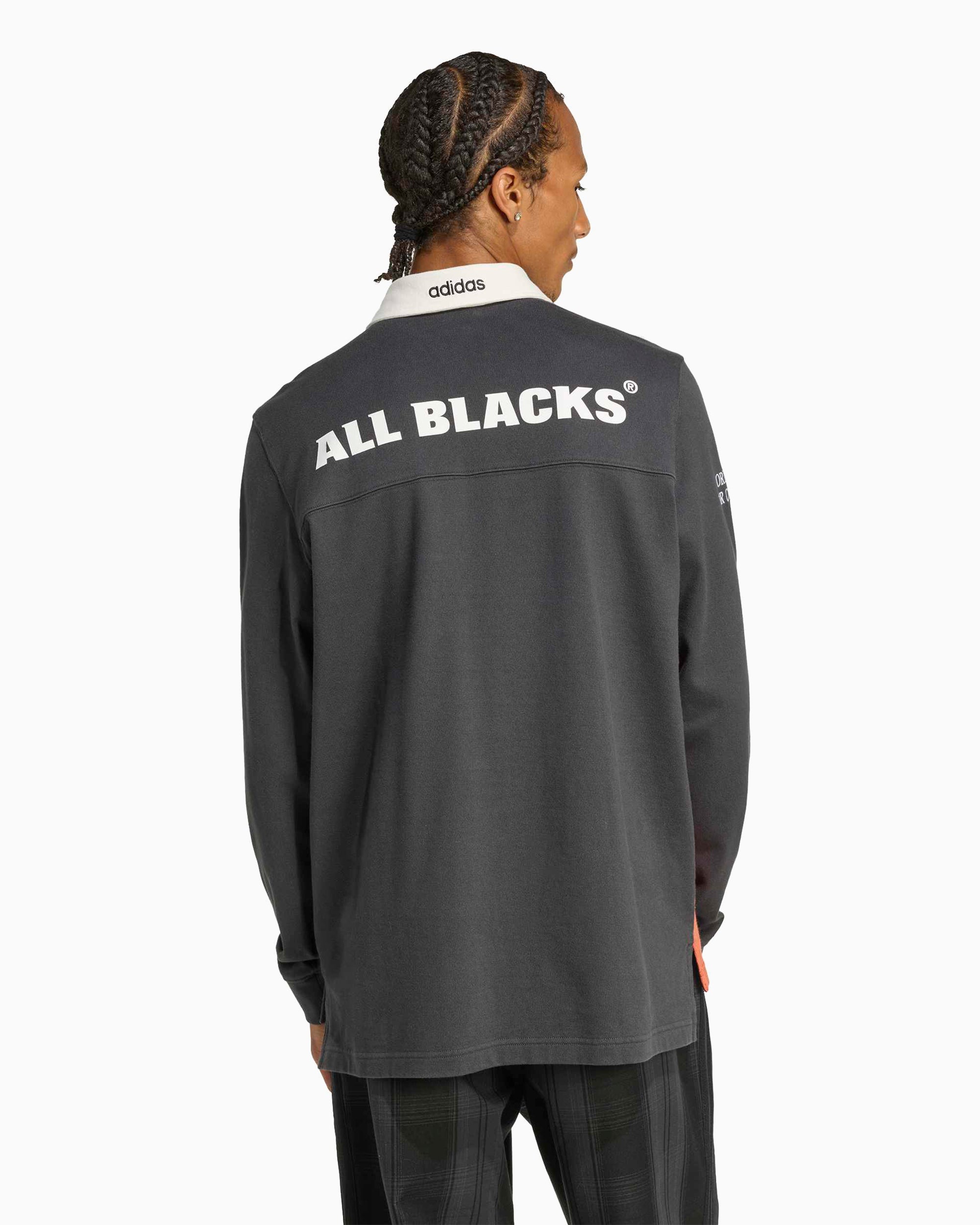 Polo shirts adidas Originals x All Blacks Heritage Logo Relaxed Men's Polo Shirt - KG4638