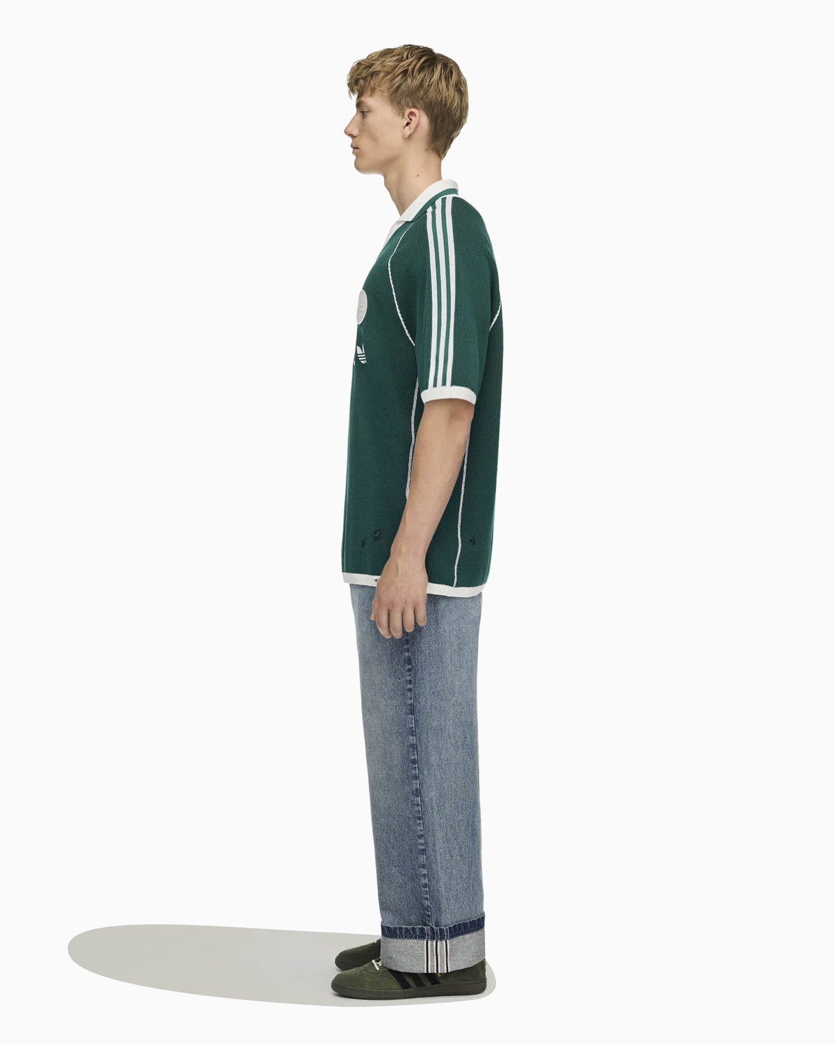 Polo shirts adidas Originals x Song For The Mute Adi008 Relaxed Men's Polo Shirt - LF5253