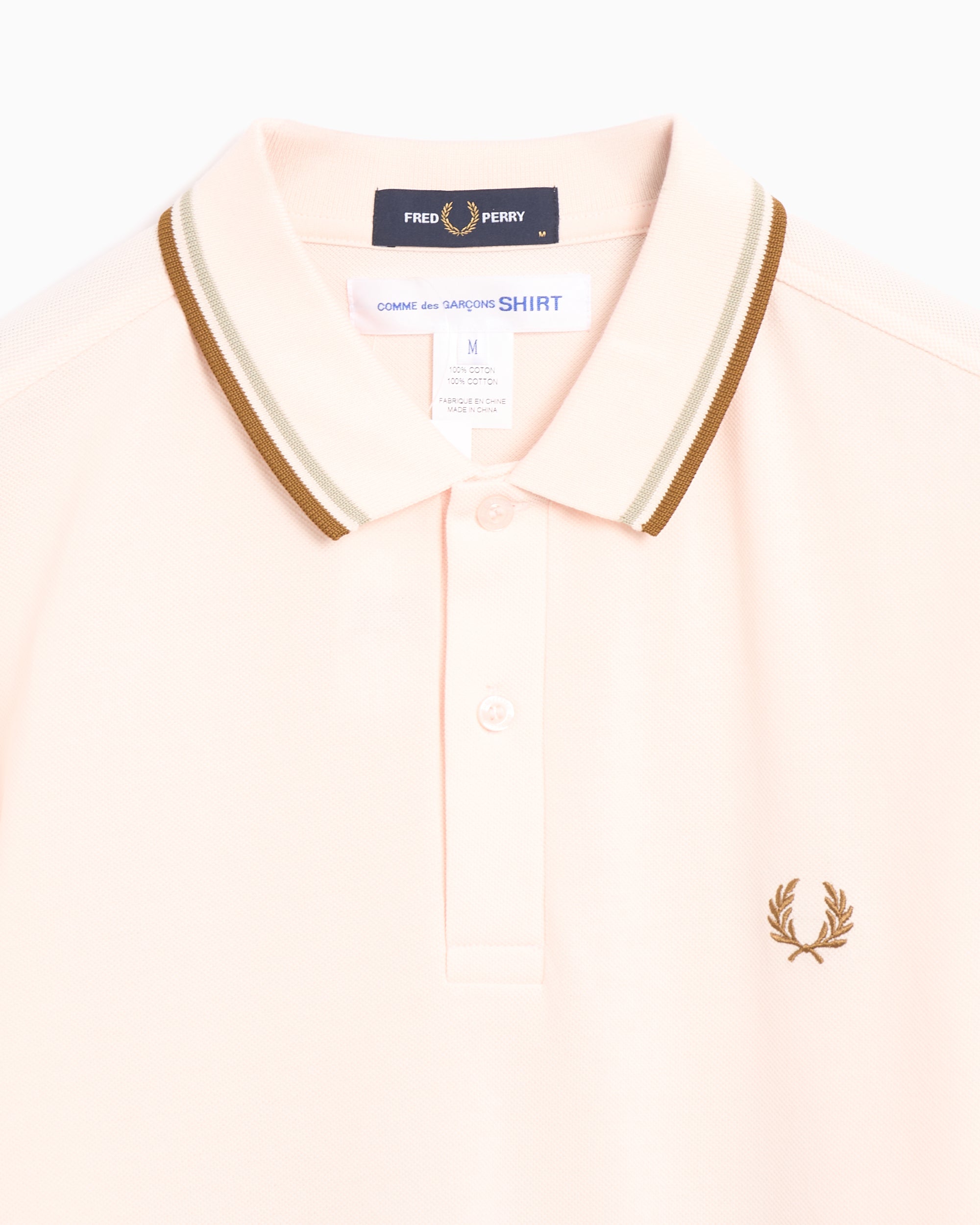 Polo shirts Comme Des Garçons Shirt x Fred Perry Freedom Is Energy Men's Polo Shirt - FO-T501-S25-3