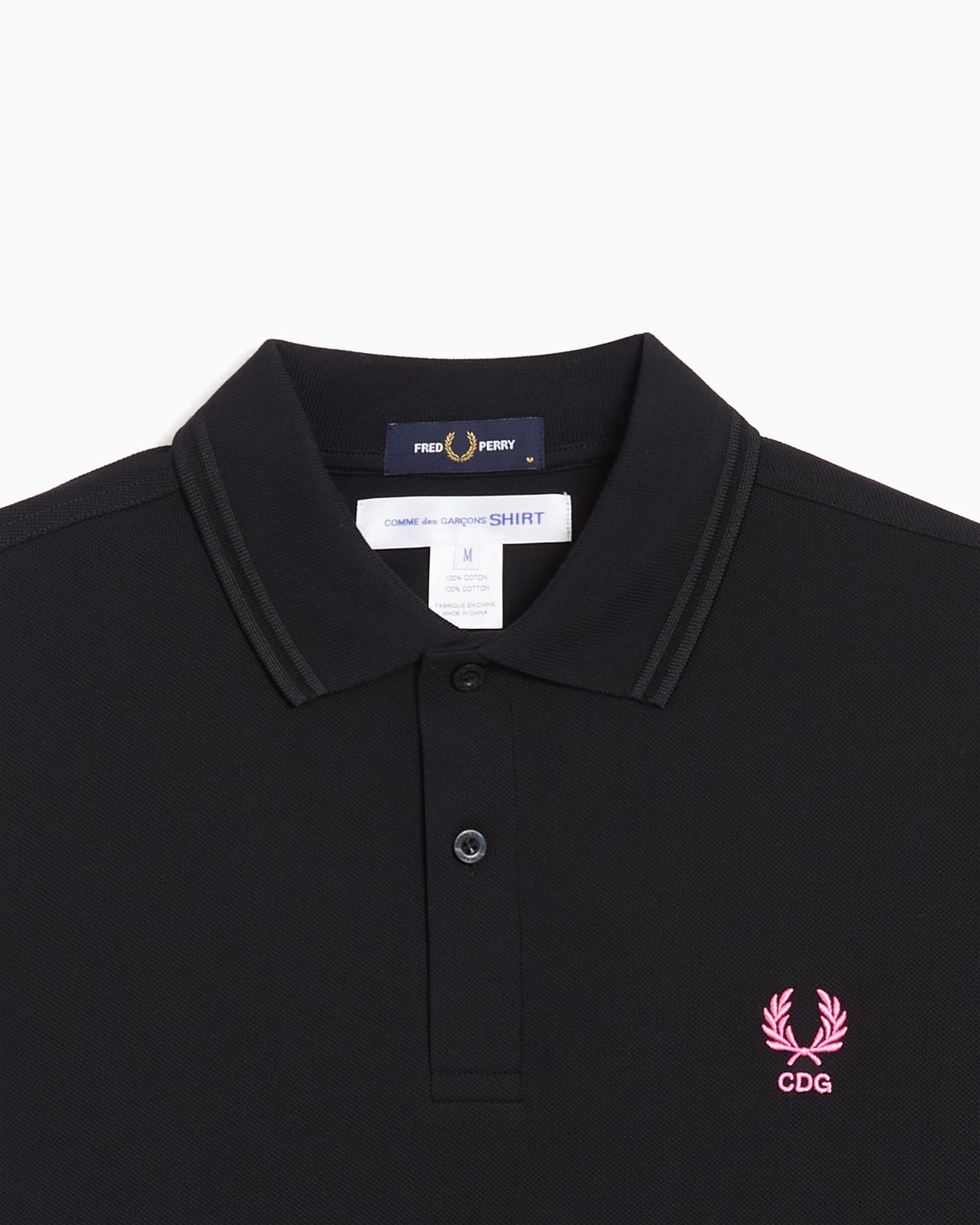 Polo shirts Comme Des Garçons Shirt x Fred Perry Logo Men's Polo Shirt - FR-T522-W26-1