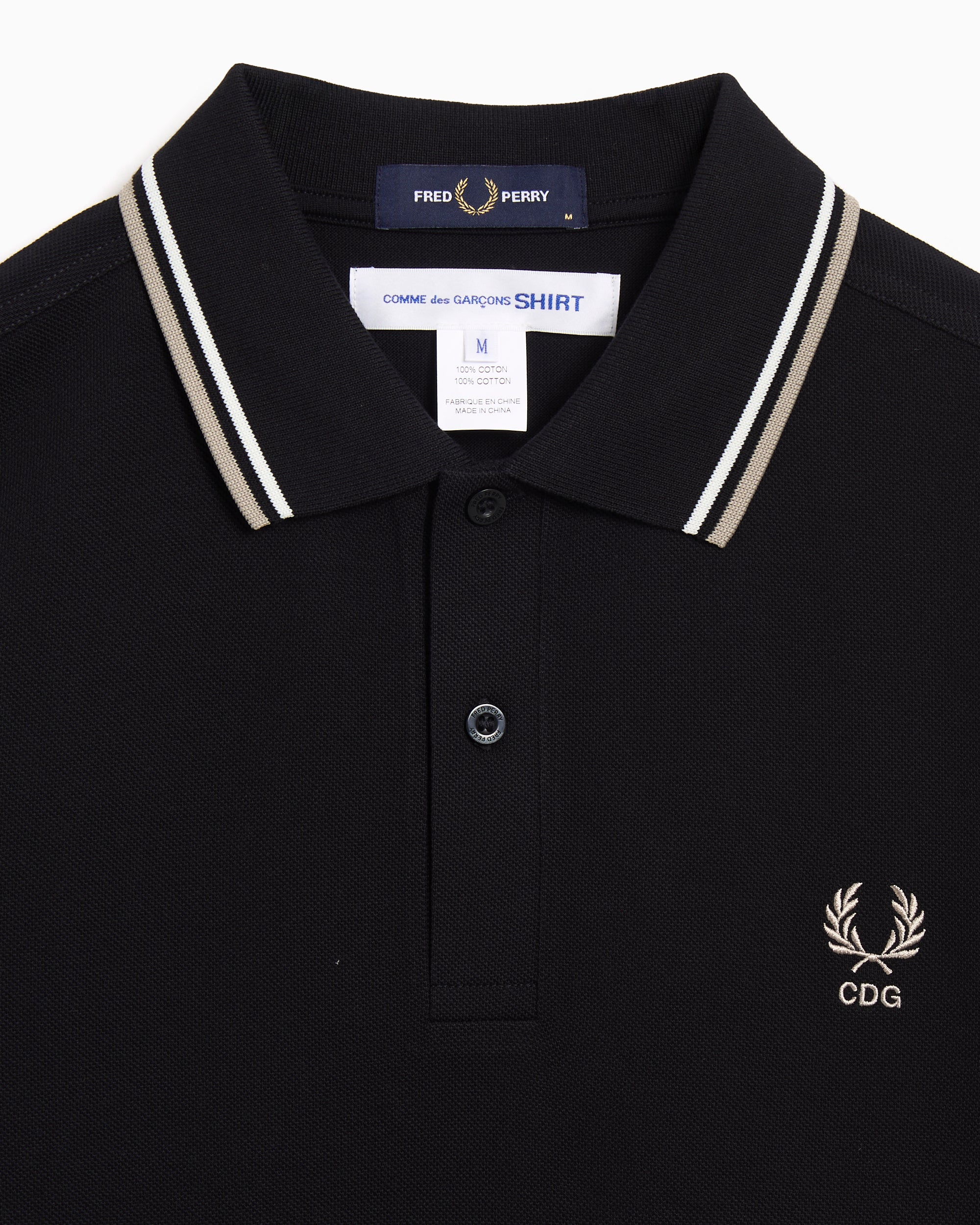 Comme Des Garçons Shirt x Fred Perry Herren-Poloshirt