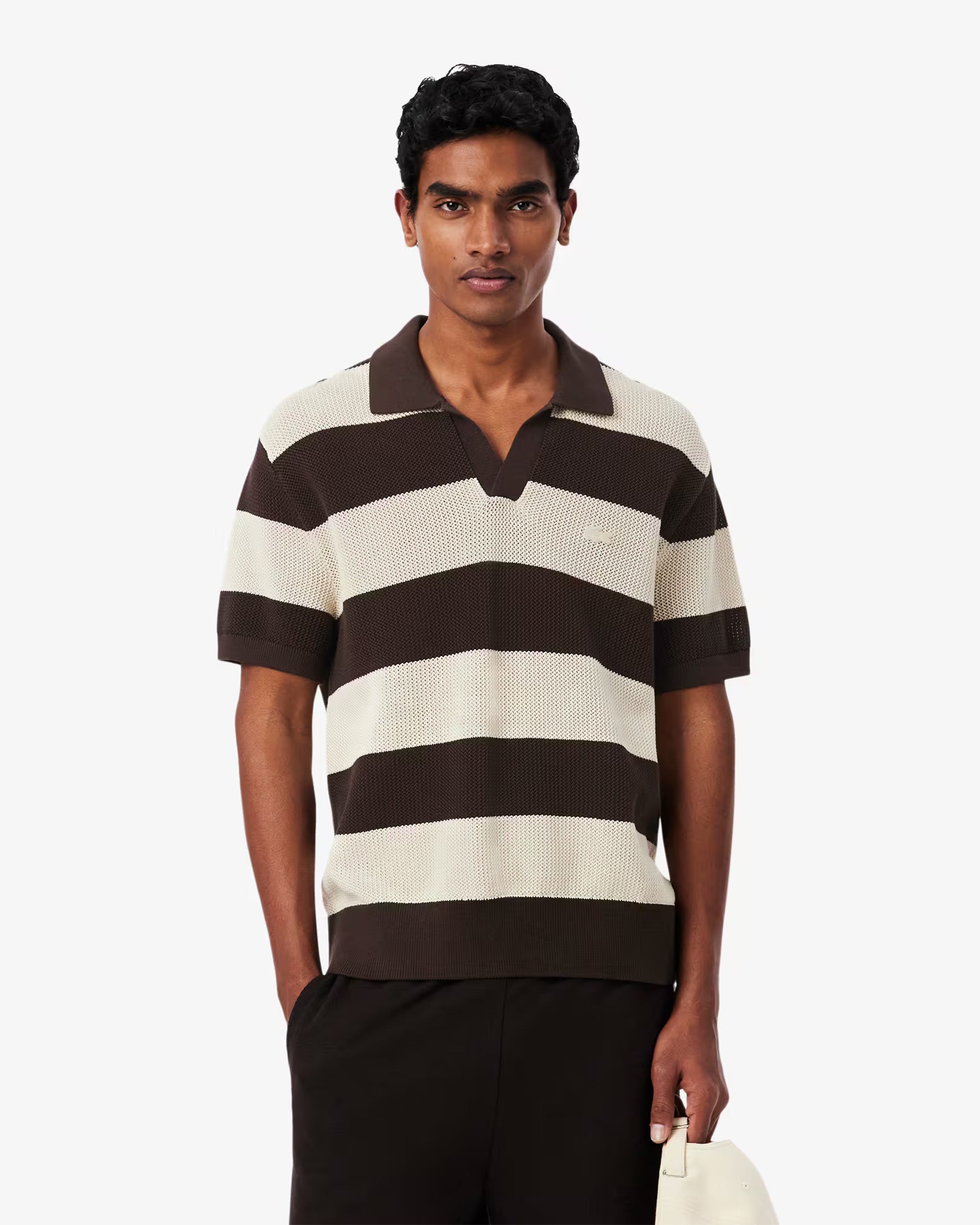 Polo shirts Lacoste Striped Relaxed Men's Polo Shirt - AH2561-00-4I9