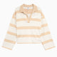 Nike Sportswear Oversize Damen-Poloshirt mit Streifen