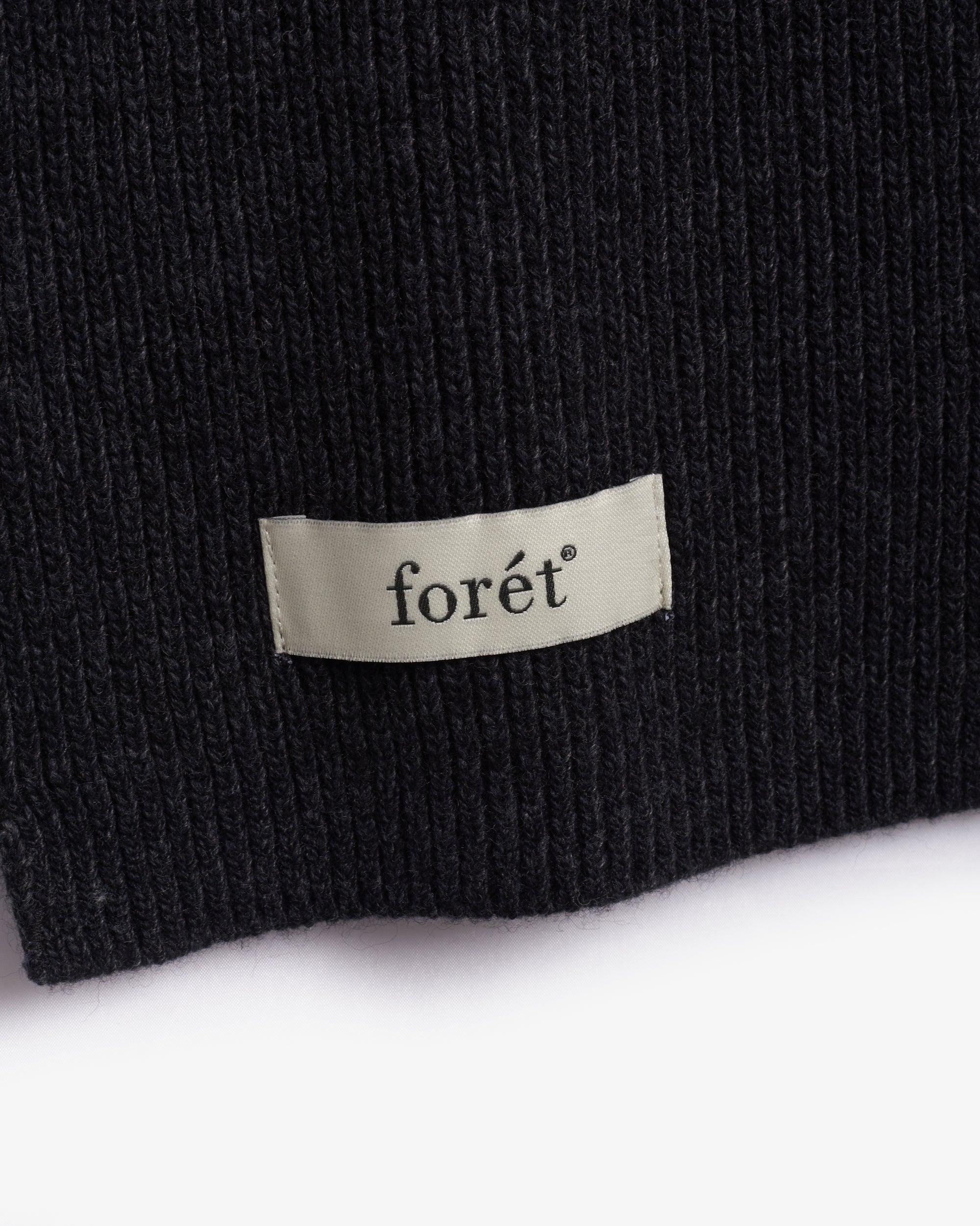 Scarves Gloves Forét Relax Unisex Rib Scarf Unisex Scarves Gloves - F4238-DKGREYMELANGÉ