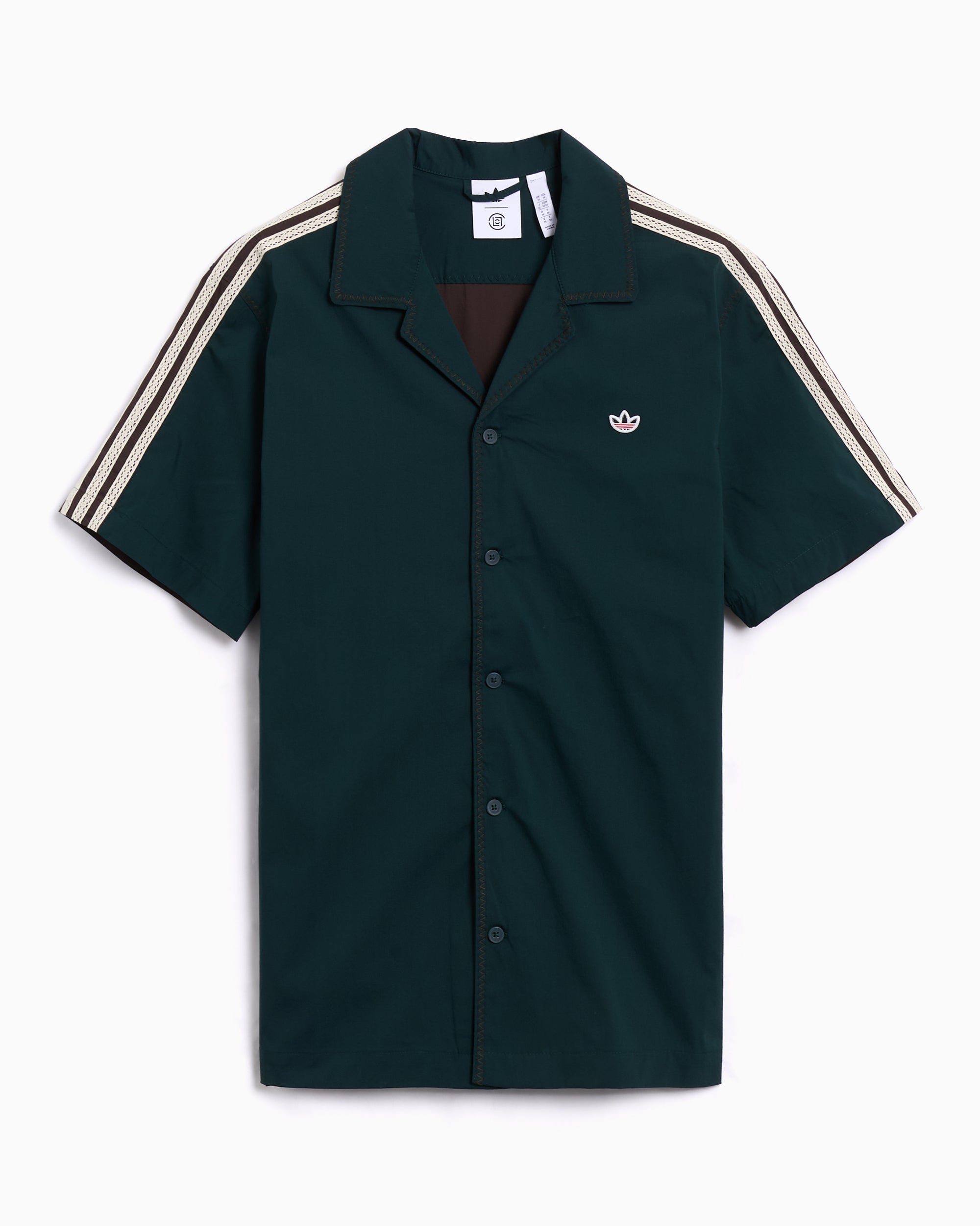 Shirts adidas Originals x CLOT Bowling Short-Sleeved Unisex Shirt - JP3870