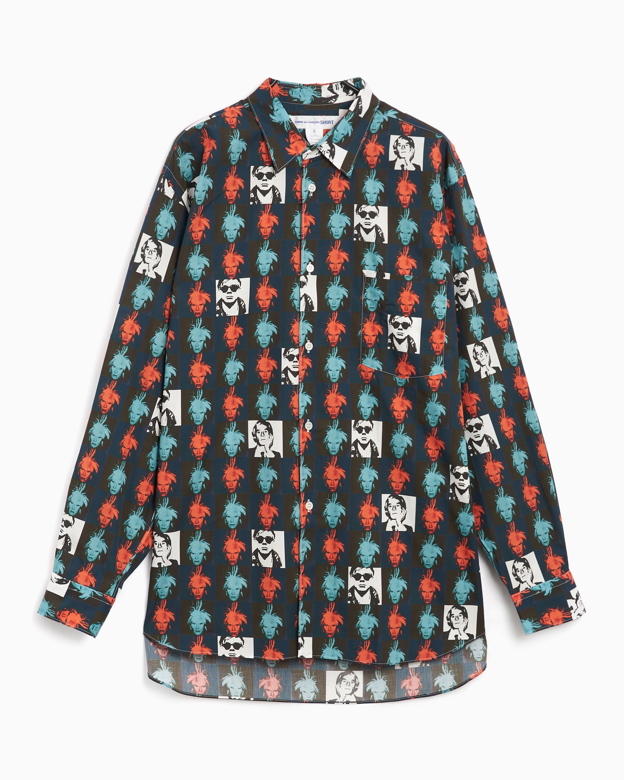 Shirts Comme Des Garçons Shirt Andy Warhol Men's Shirt Men's Shirt - FM-B001-S24-1