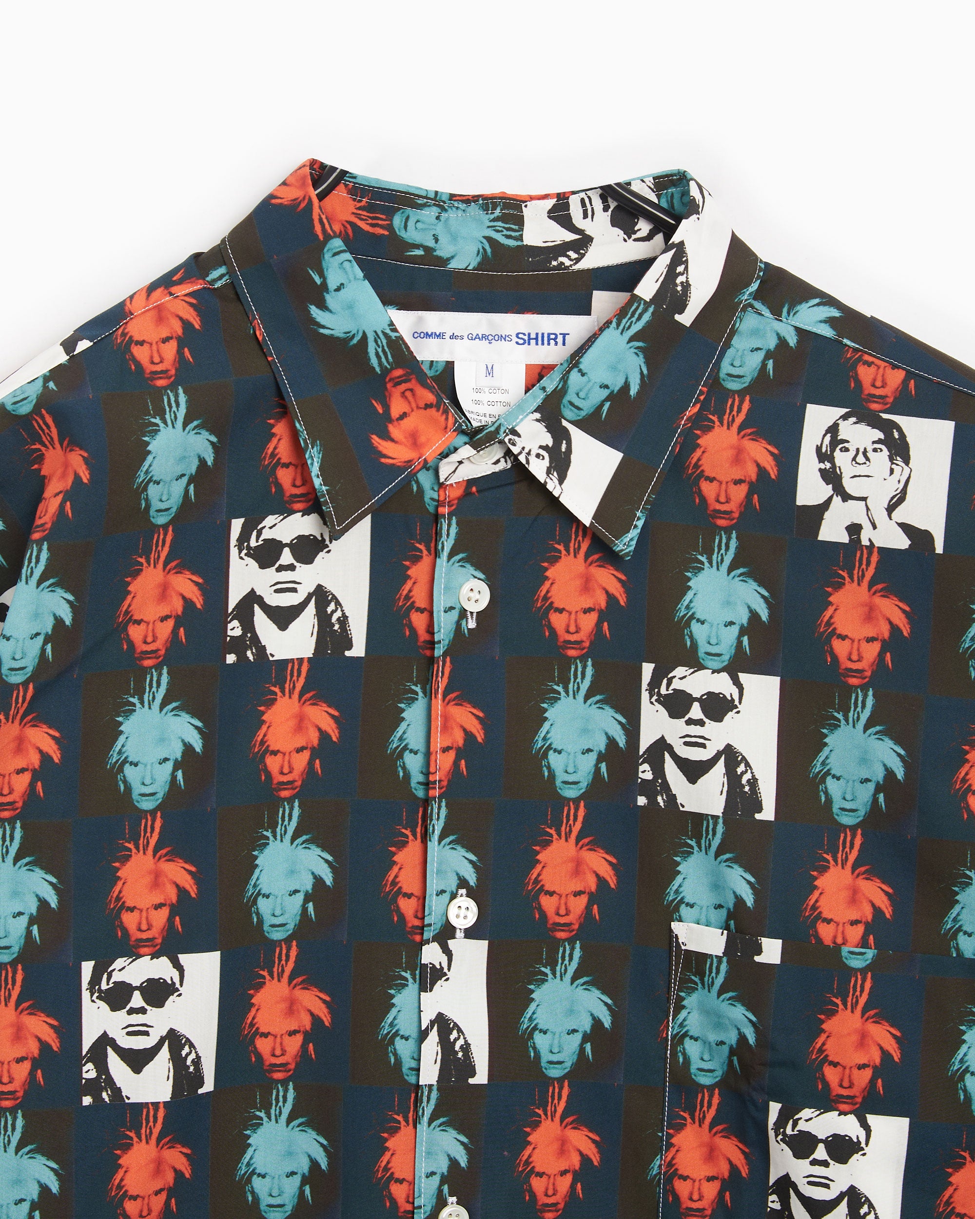 Shirts Comme Des Garçons Shirt Andy Warhol Men's Shirt Men's Shirt - FM-B001-S24-1
