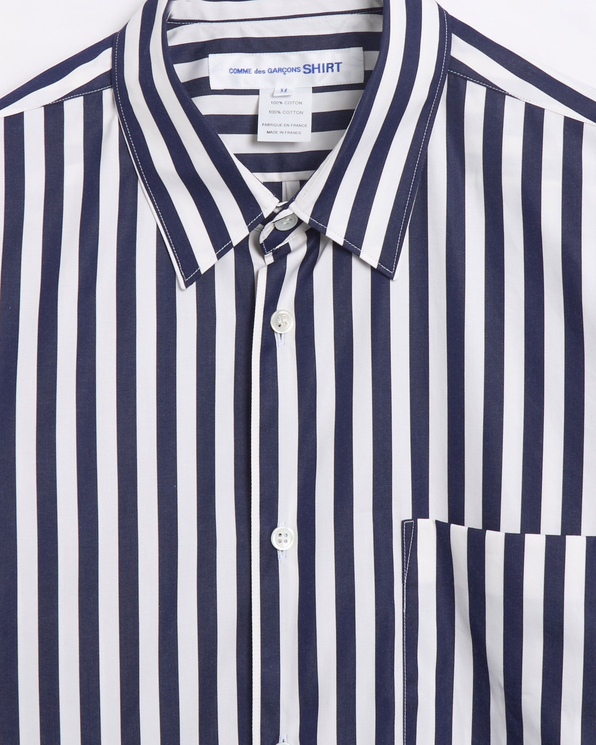 Shirts Comme Des Garçons Shirt Comme Des Garçons Men's Long Sleeve Shirt Relaxed Men's Shirt - FZ-B115-PER-118