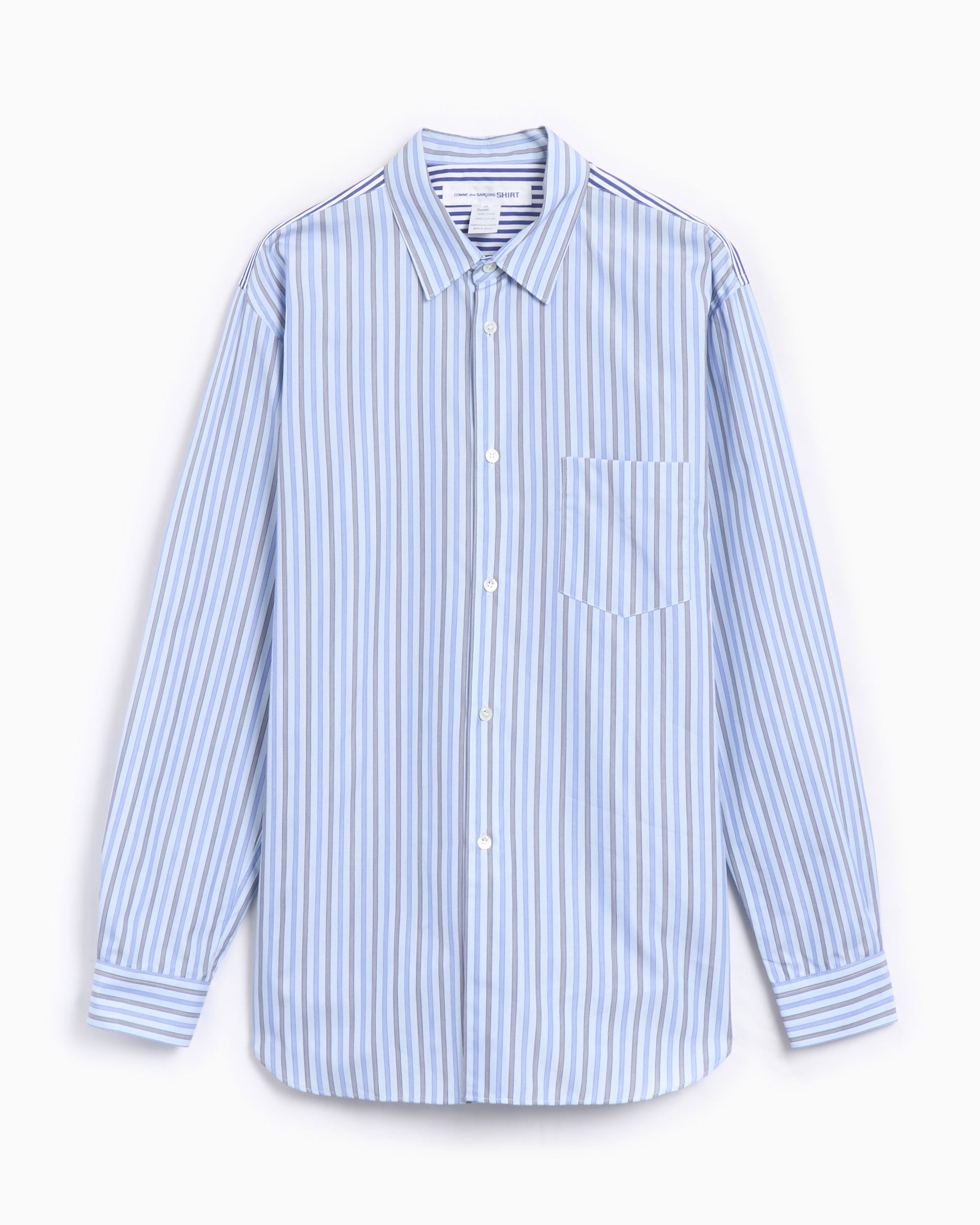 Shirts Comme Des Garçons Shirt Comme Des Garçons Men's Long Sleeve Shirt Relaxed Men's Shirt - FZ-B401-PER-2
