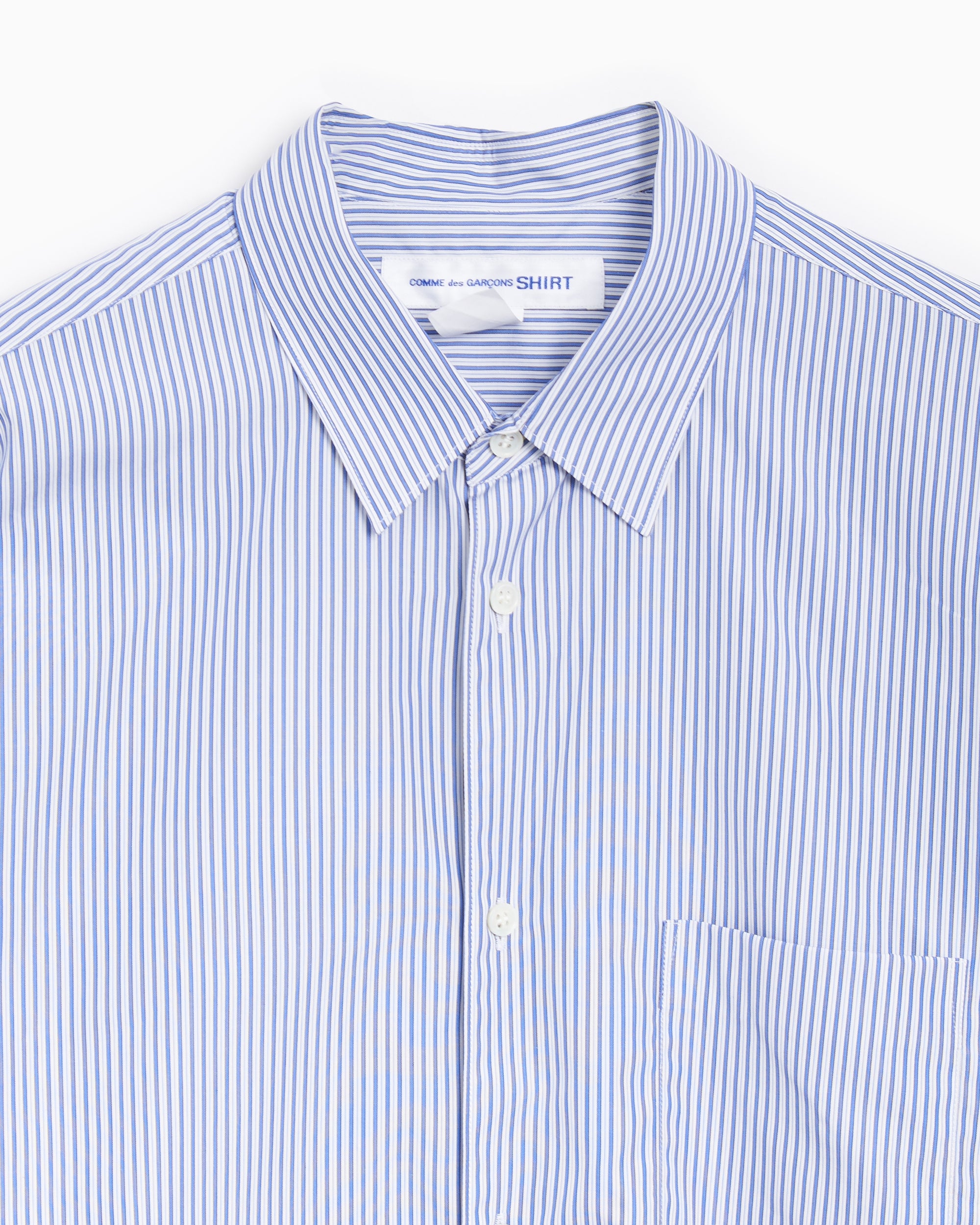 Shirts Comme Des Garçons Shirt Strong Will Men's Woven Shirt Relaxed Men's Shirt - FN-B037-W24-1