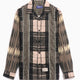DEVÁ STATES Ikat Men's Long Sleeve Linen Shirt Herren-Hemd