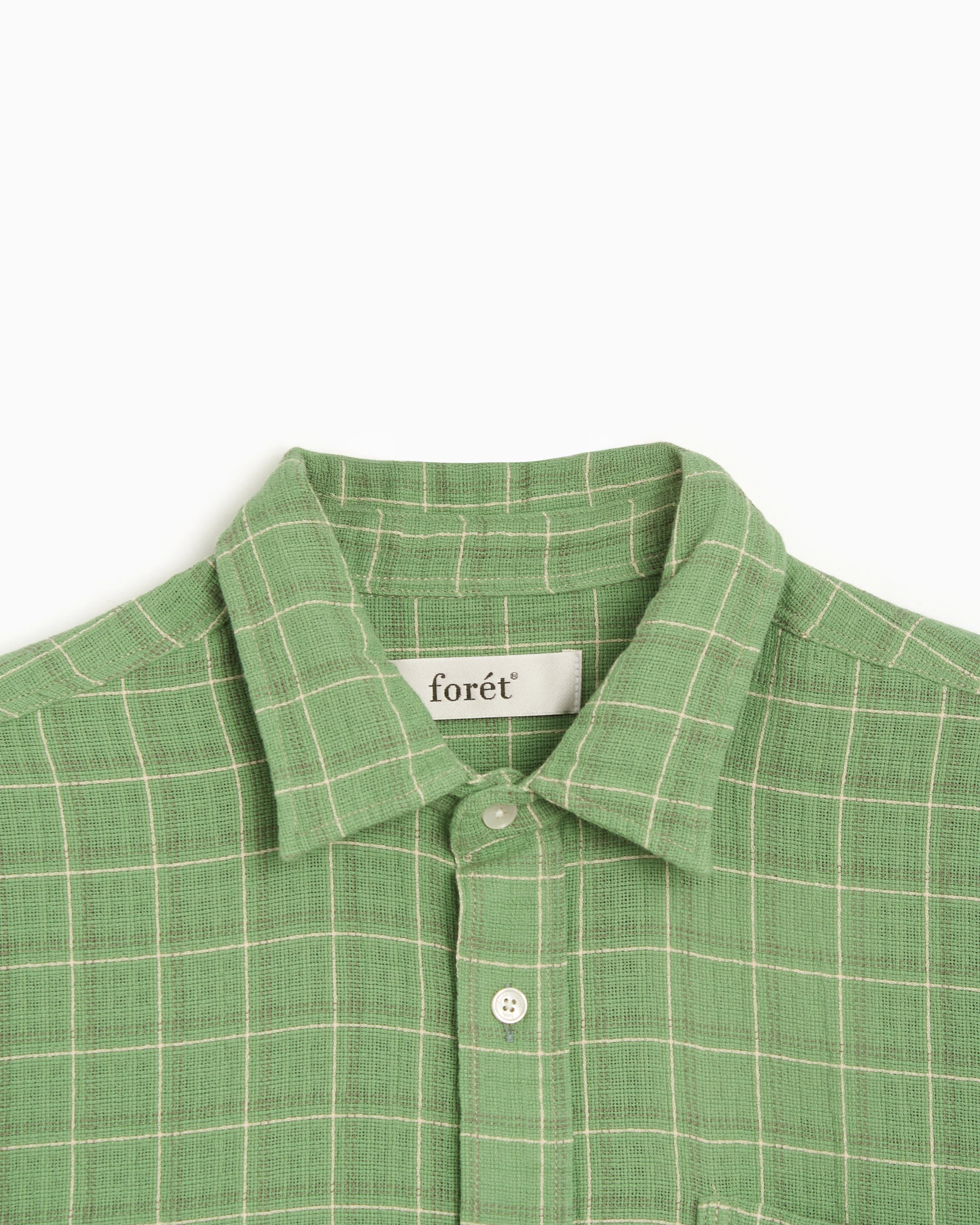 Shirts forét Scout Plaid Relaxed Men's Shirt - F1039-VIBRANTMOSSCHECK