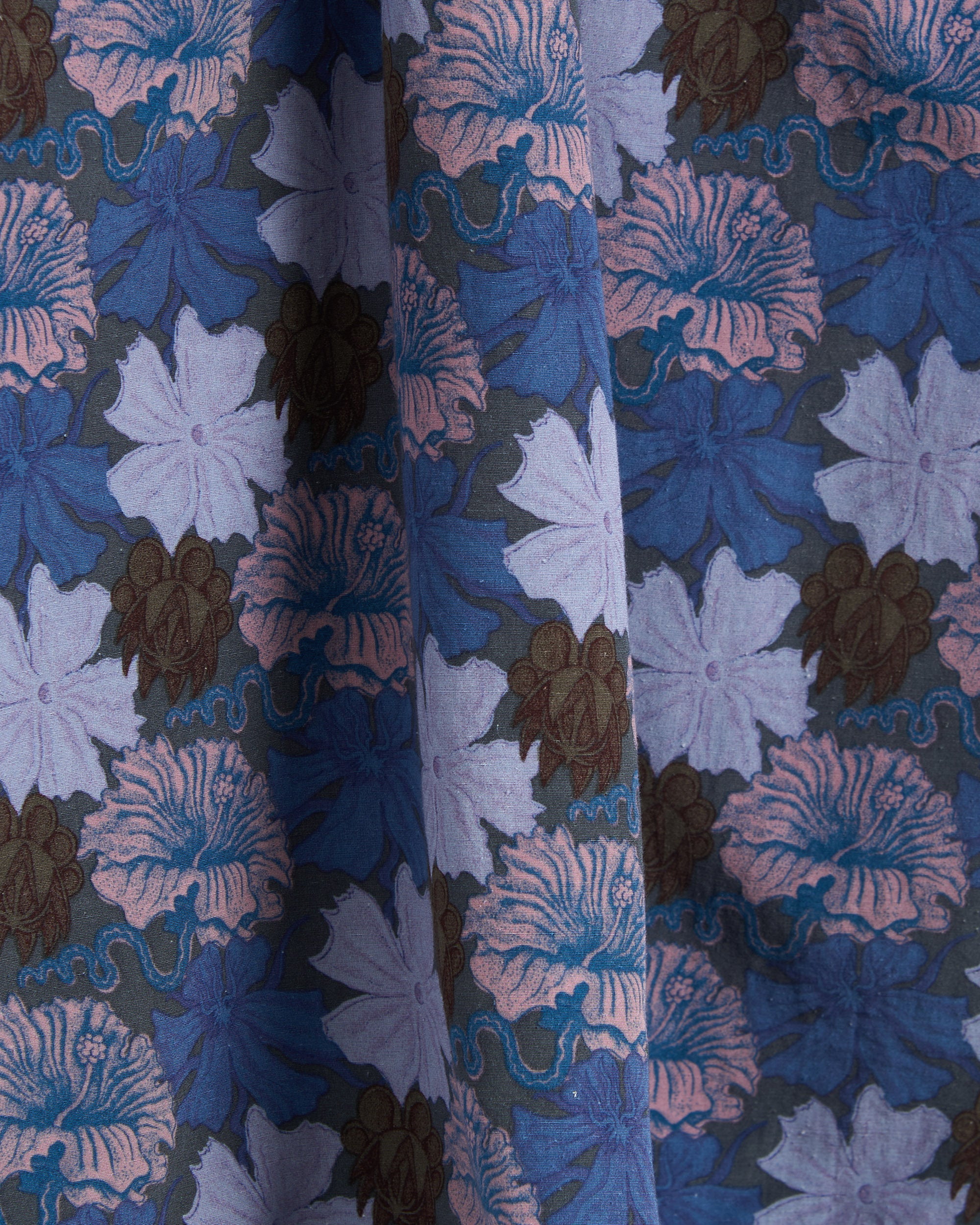Shirts nanamica Nanaloha Floral Short-Sleeved Relaxed Men's Shirt - S26SG065E-N